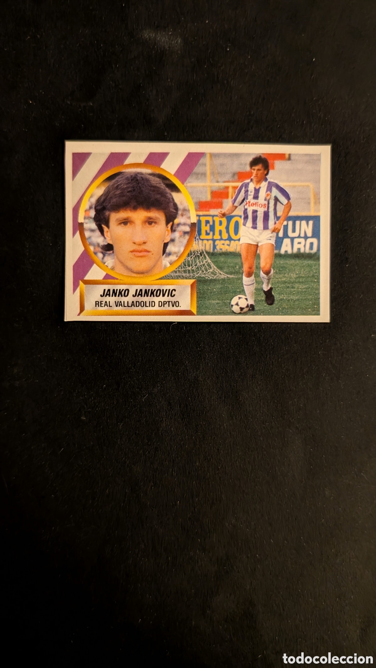 Cromos de Futebol: JANKO JANKOVIC VALLADOLID LIGA ESTE 1988/89 88 89 RECORTADO RECUPERADO