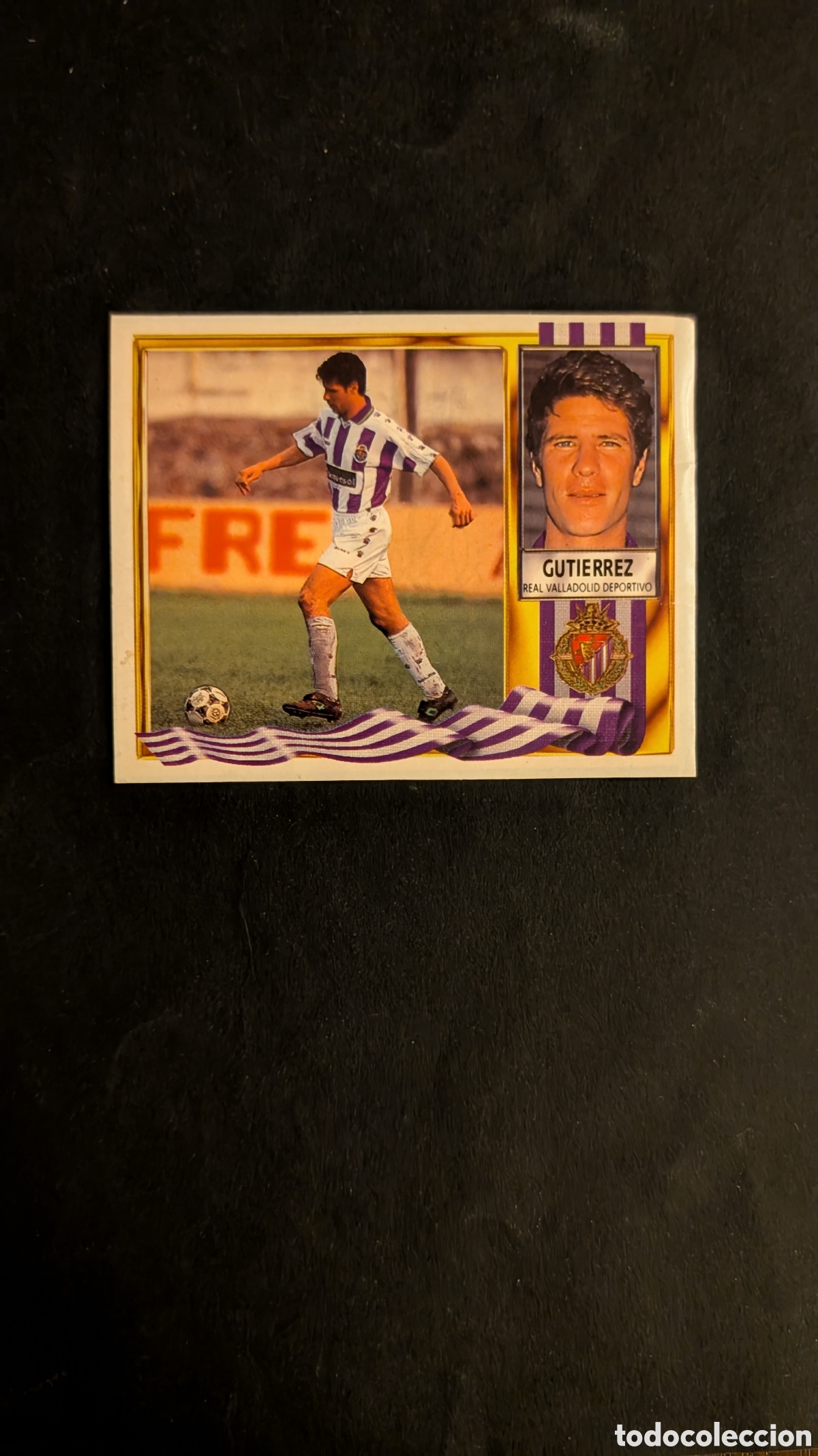 Cartes &agrave; collectionner de Football: GUTIERREZ VALLADOLID FICHAJE 36 LIGA ESTE 1995/96 95 96 RECORTADO