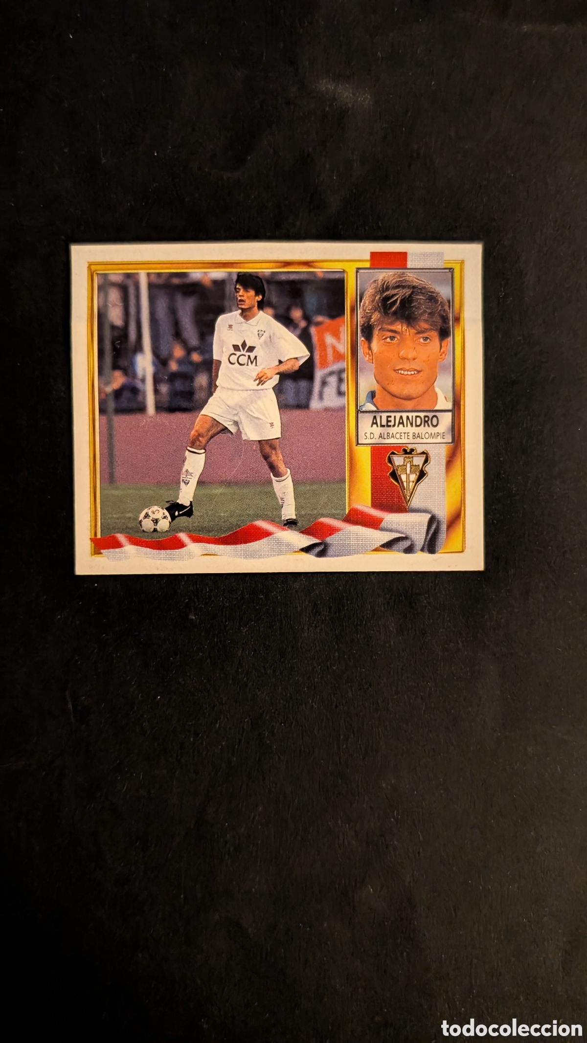 Cartes &agrave; collectionner de Football: ALEJANDRO ALBACETE COLOCA LIGA ESTE 1995/96 95 96 VENTANILLA