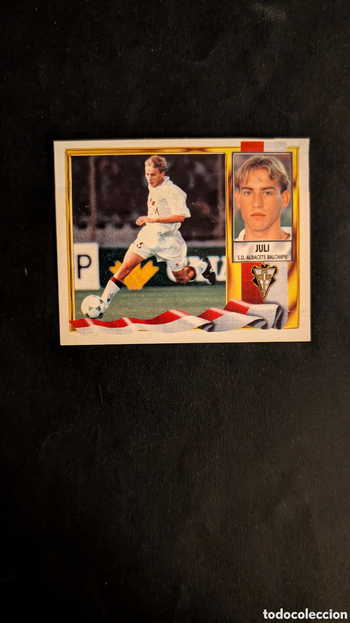 Cartes &agrave; collectionner de Football: JULI ALBACETE COLOCA LIGA ESTE 1995/96 95 96 VENTANILLA