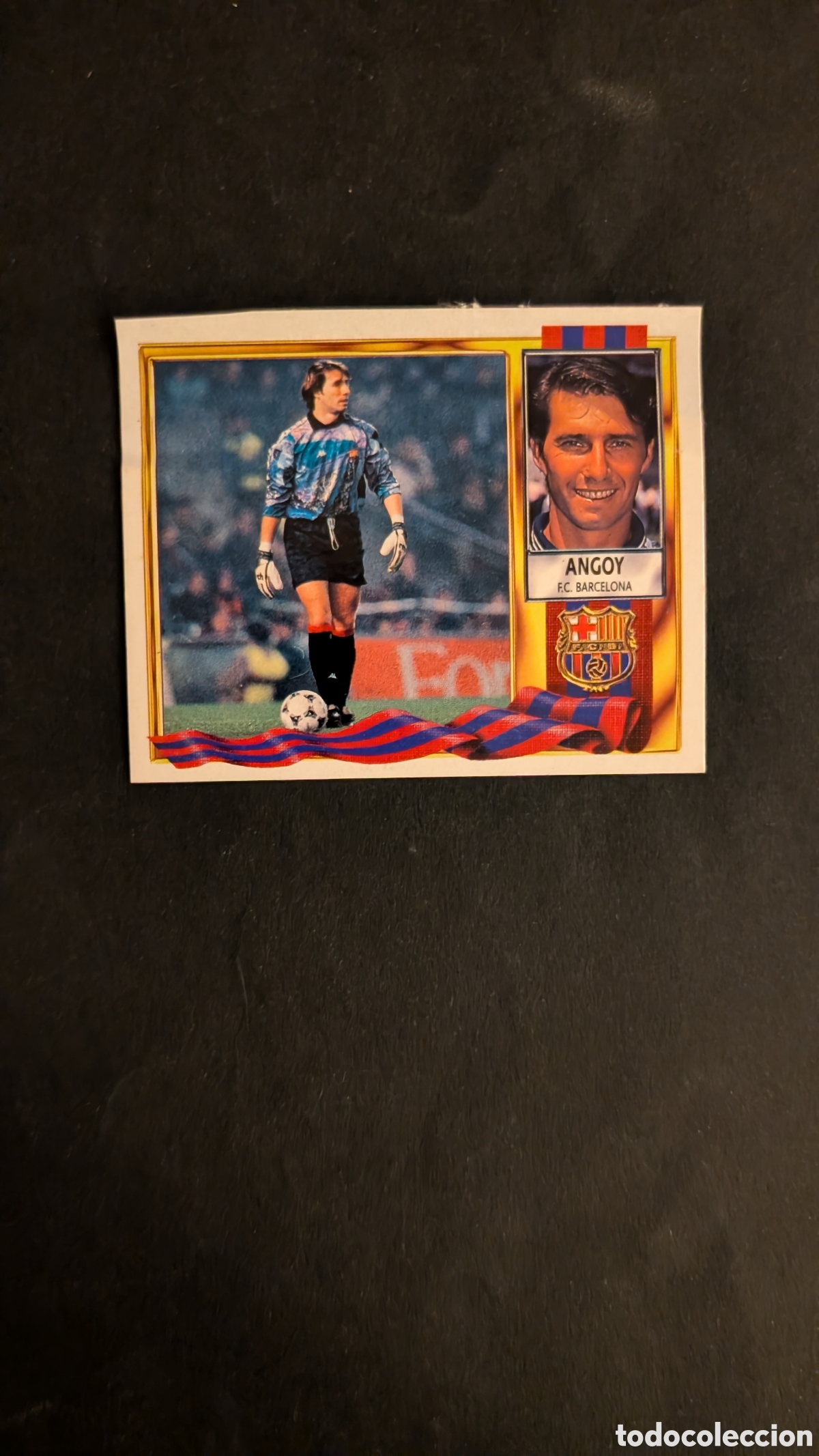 Fu&szlig;ball-Sticker: ANGOY BARCELONA COLOCA LIGA ESTE 1995/96 95 96 VENTANILLA