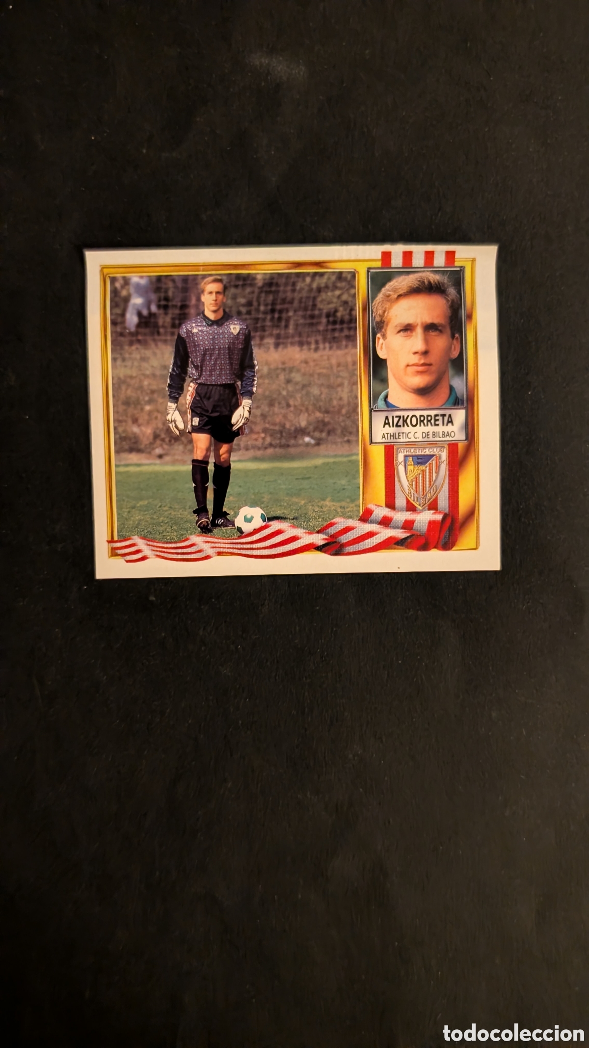 Fu&szlig;ball-Sticker: AIZKORRETA BILBAO COLOCA LIGA ESTE 1995/96 95 96 VENTANILLA