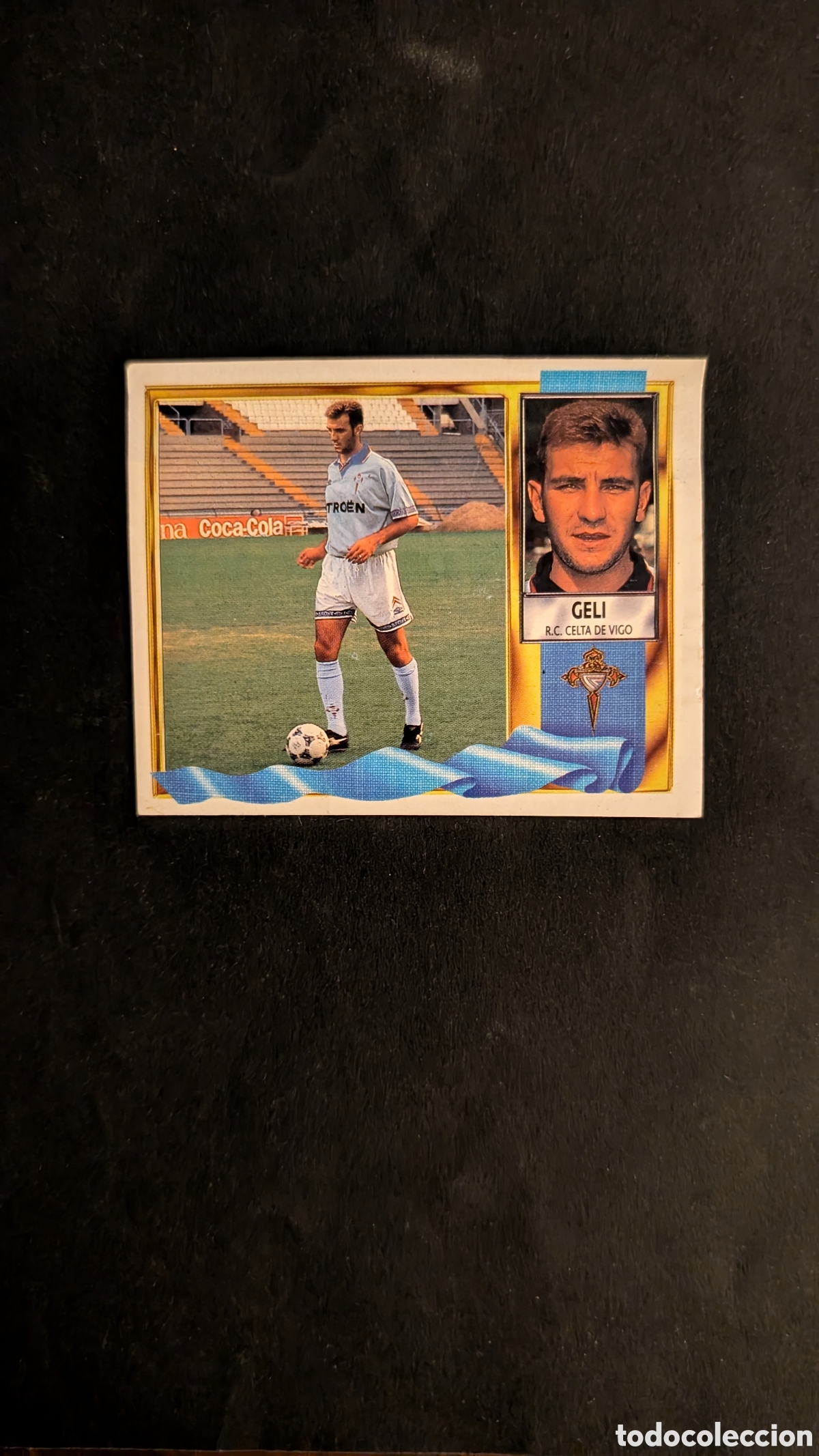 Fu&szlig;ball-Sticker: GELI CELTA COLOCA LIGA ESTE 1995/96 95 96 VENTANILLA