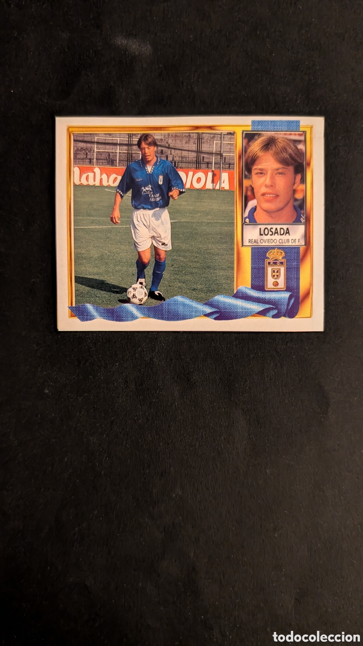 Football Stickers: LOSADA OVIEDO COLOCA LIGA ESTE 1995/96 95 96 RECORTADO