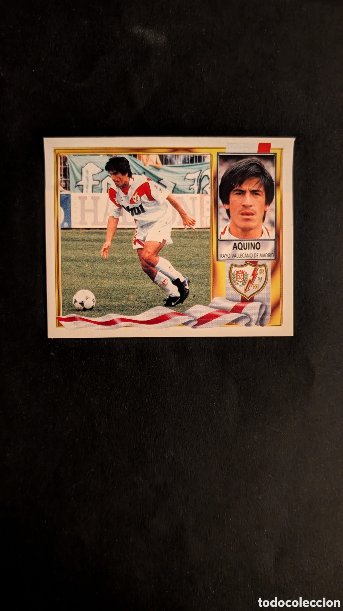 Cromos de f&uacute;tbol: AQUINO RAYO VALLECANO COLOCA LIGA ESTE 1995/96 95 96 VENTANILLA