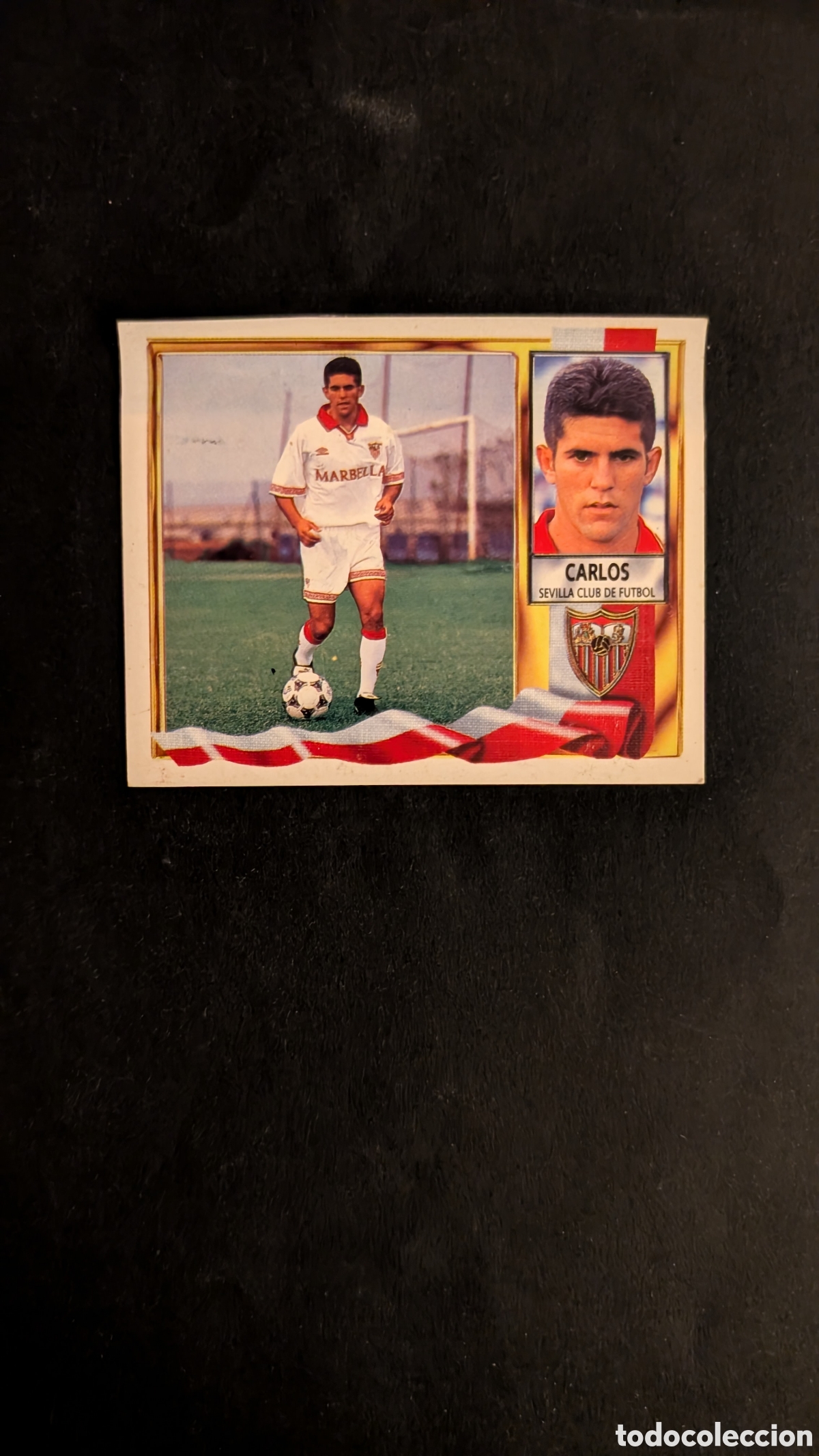 Cromos de f&uacute;tbol: CARLOS SEVILLA COLOCA LIGA ESTE 1995/96 95 96 VENTANILLA