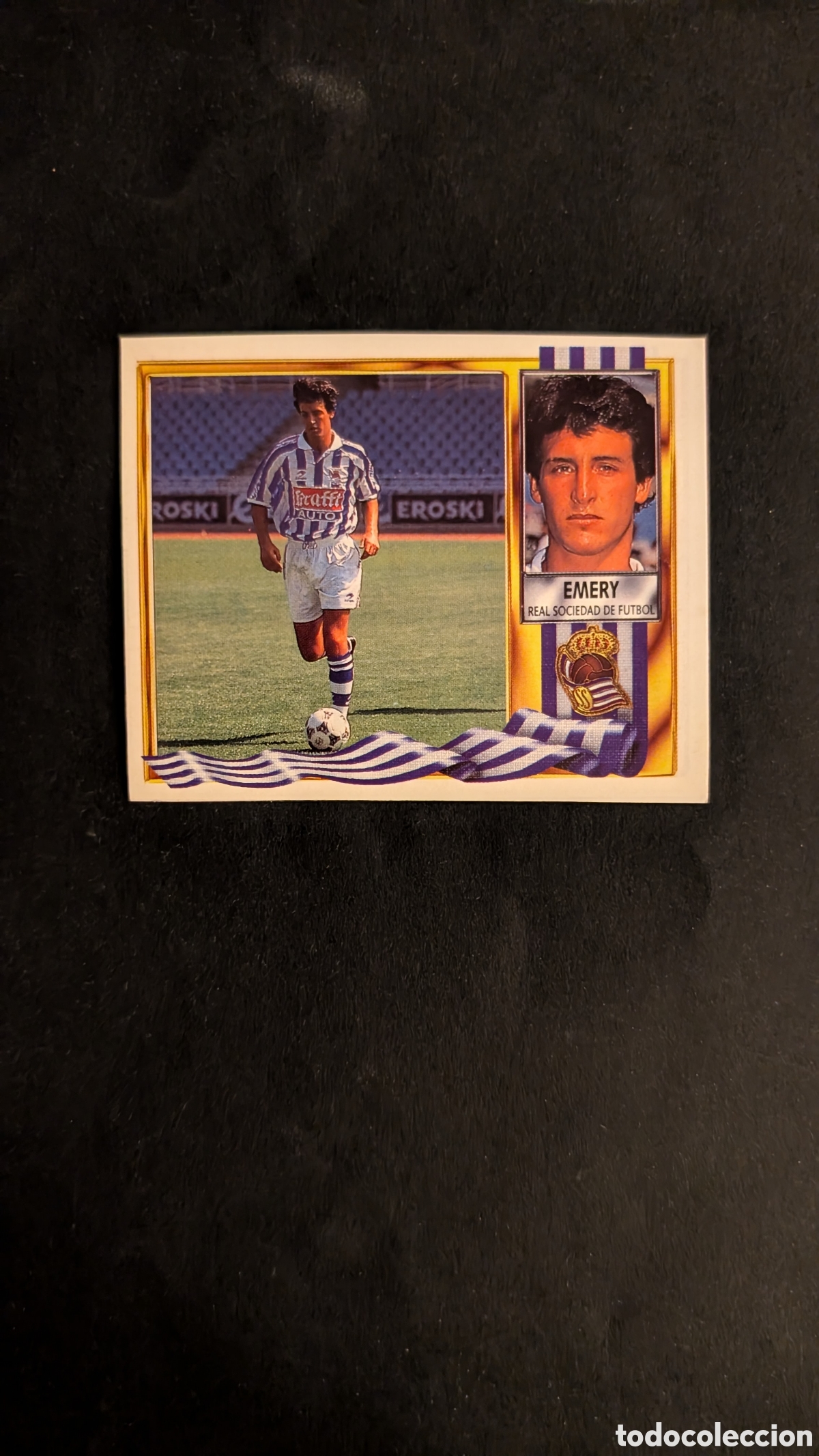 Cromos de f&uacute;tbol: EMERY REAL SOCIEDAD COLOCA LIGA ESTE 1995/96 95 96 RECORTADO