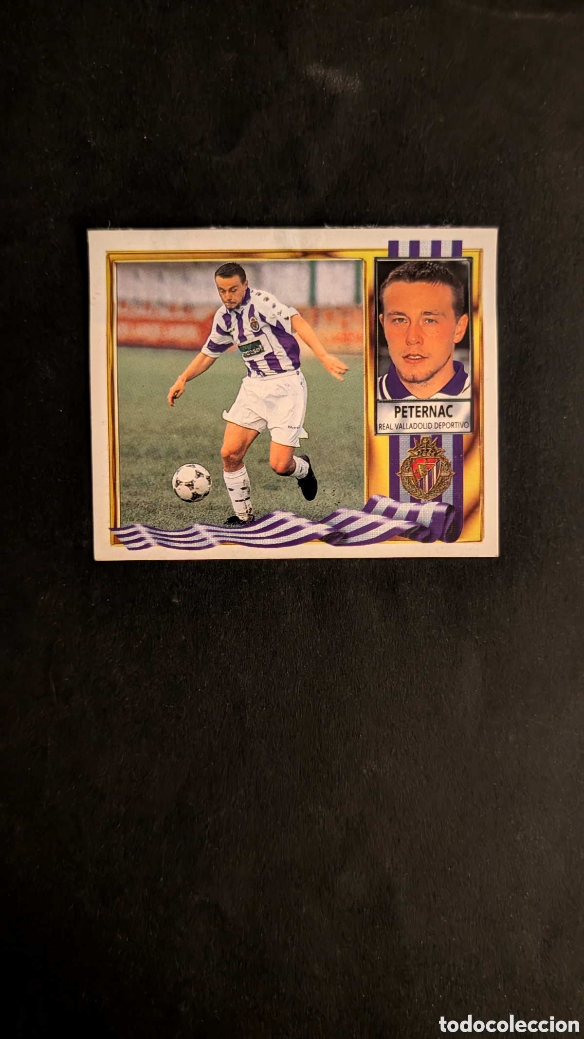 Figurine di Calcio: PETERNAC VALLADOLID COLOCA LIGA ESTE 1995/96 95 96 VENTANILLA
