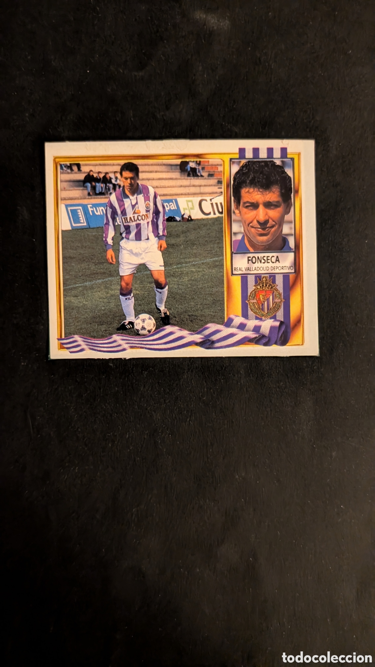 Football Stickers: FONSECA VALLADOLID VERSION HALCON LIGA ESTE 1995/96 95 96 RECORTADO