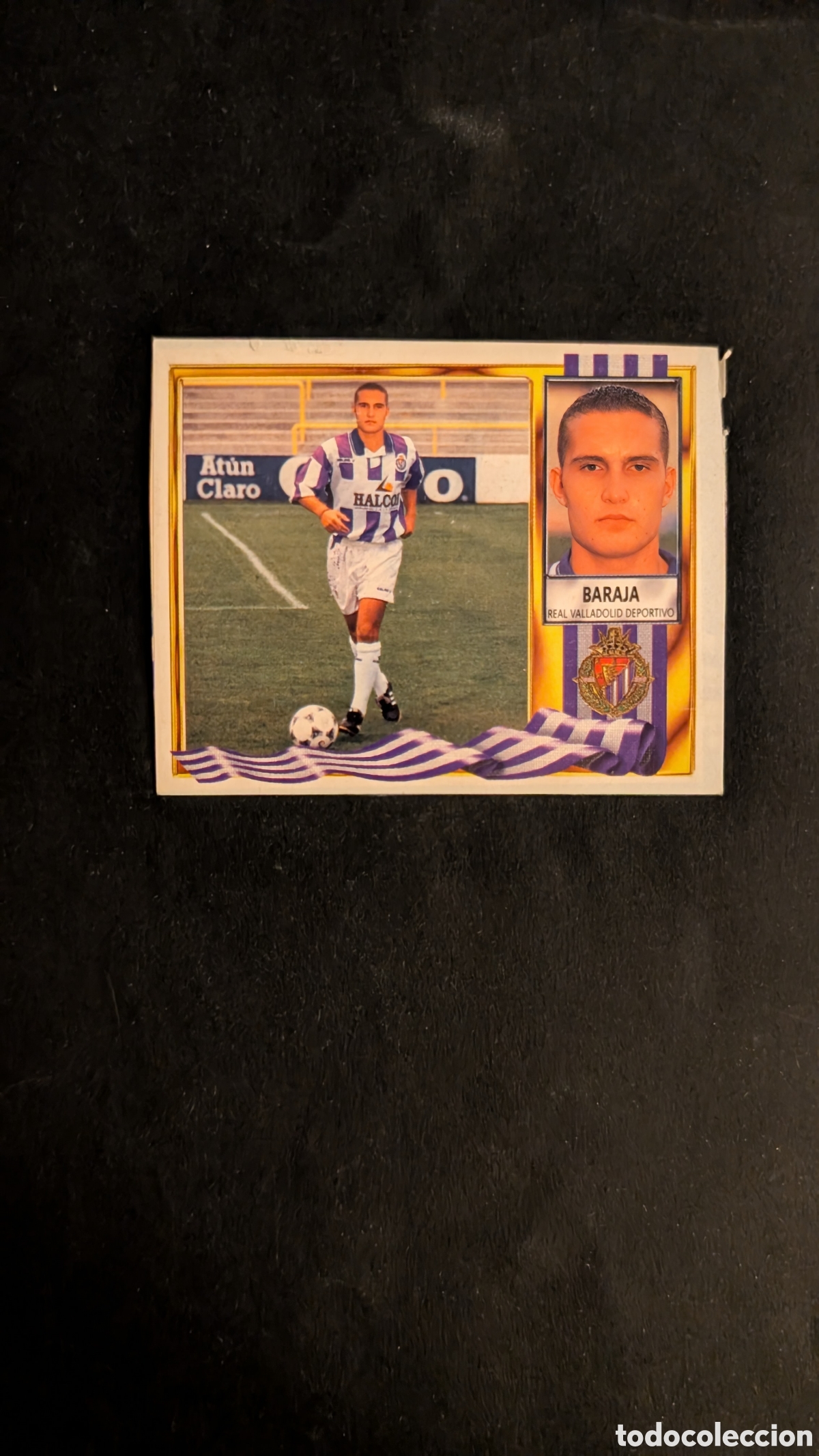 Figurine di Calcio: BARAJA VALLADOLID VERSION HALCON LIGA ESTE 1995/96 95 96 RECORTADO