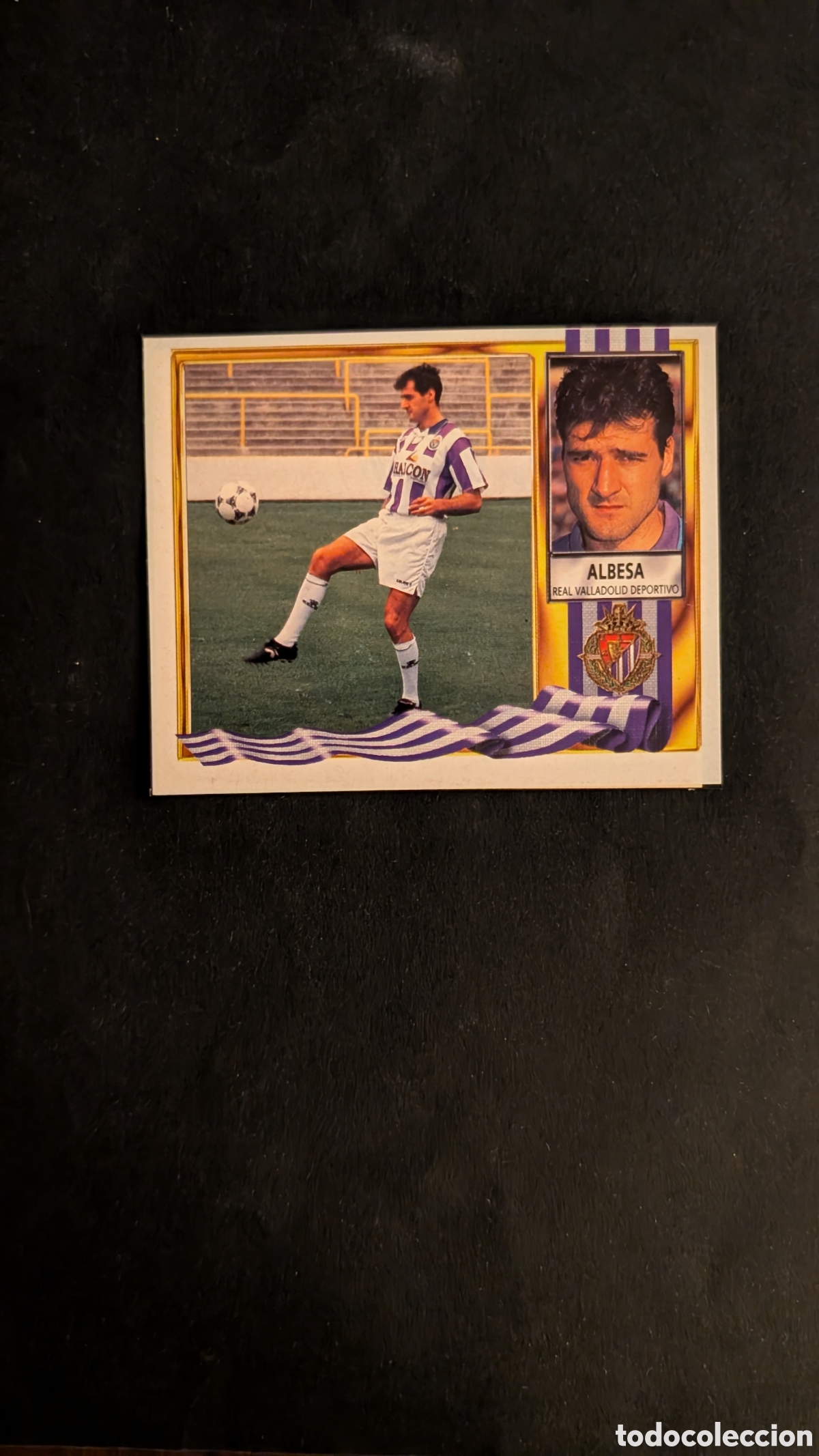 Figurine di Calcio: ALBESA VALLADOLID VERSION HALCON LIGA ESTE 1995/96 95 96 RECORTADO