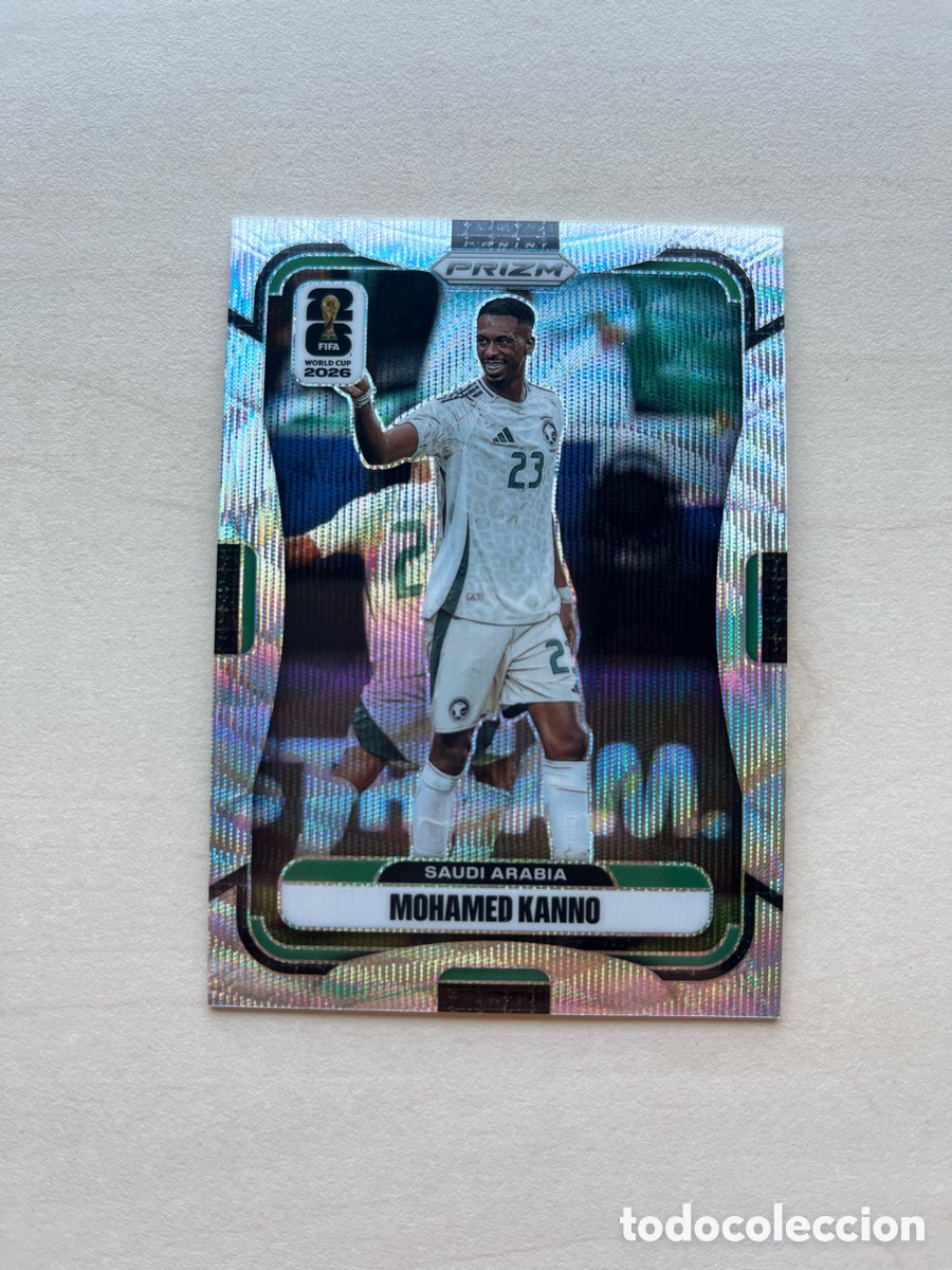 Cromos de Futebol: Kanno Paralelo Prizm Mundial 2026 - Arabia