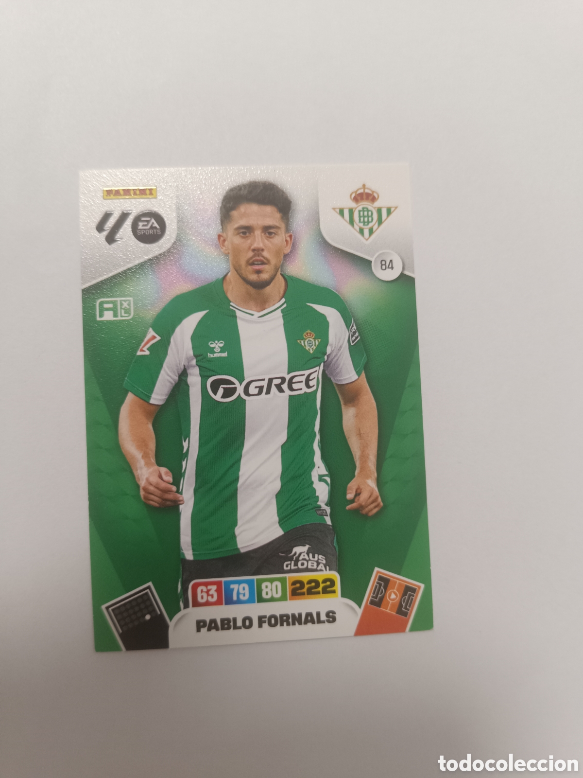 Cromos de f&uacute;tbol: Adrenalyn 25-26 Betis 84 fornals
