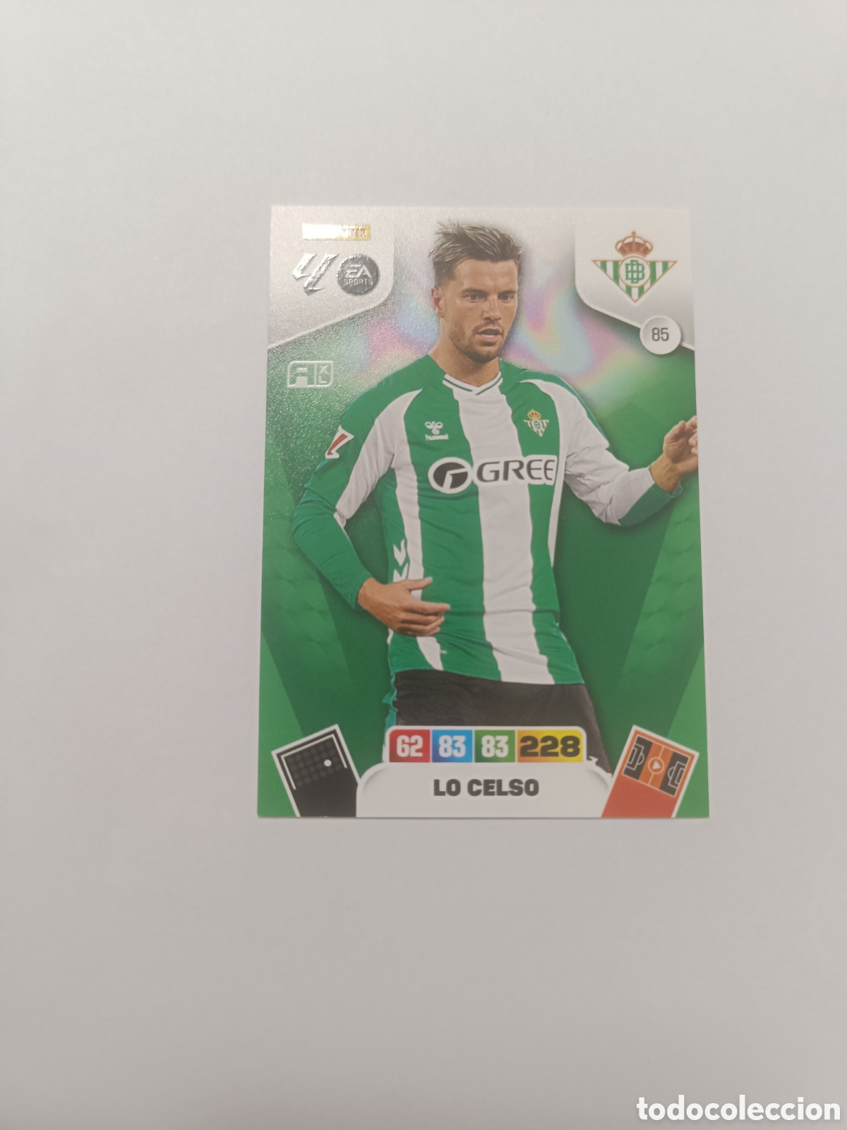 Cromos de f&uacute;tbol: Adrenalyn 25-26 Betis 85 lo celso