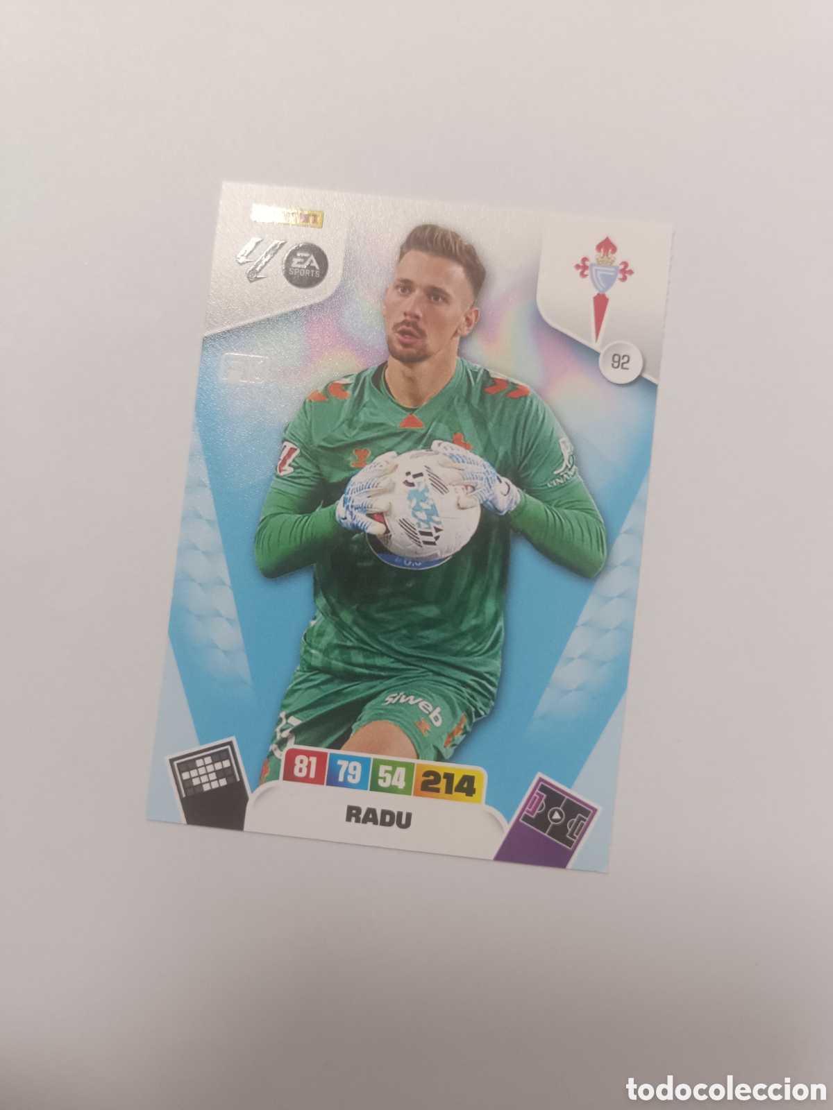 Football Stickers: Adrenalyn 25-26 celta 92 radu