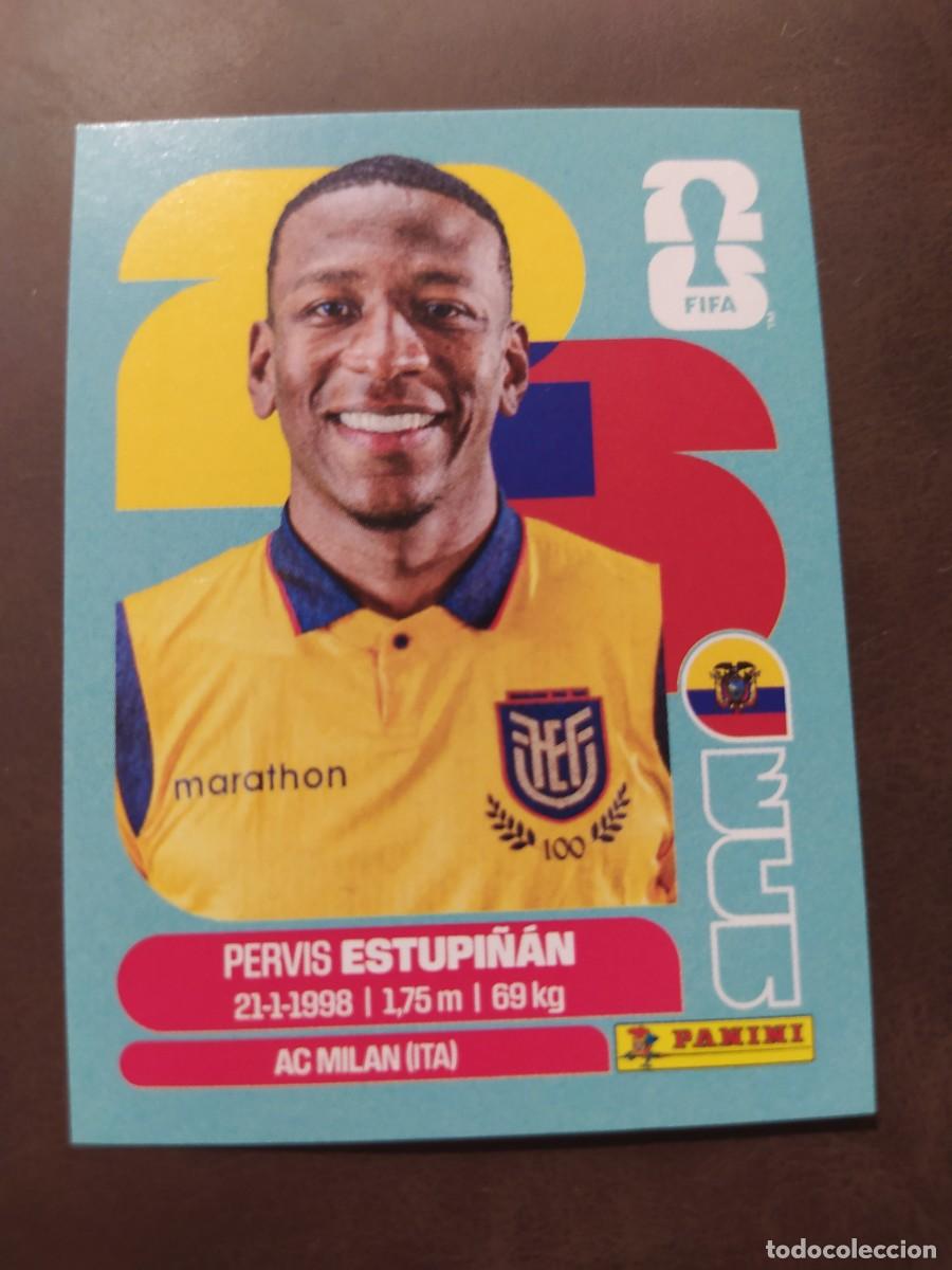 Football Stickers: ECU 05 ECU5 Pervis ESTUPI&Ntilde;AN 5 Ecuador Mundial 2026 Panini
