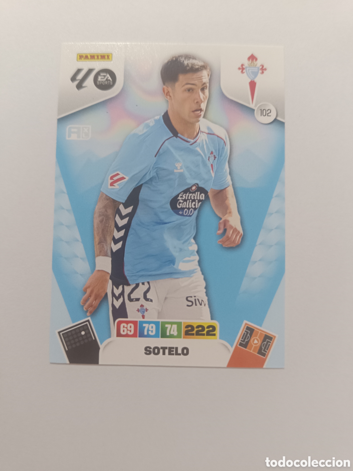 Cromos de f&uacute;tbol: Adrenalyn 25-26 celta 102 Sotelo