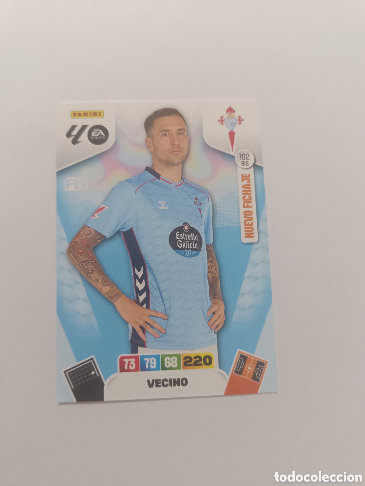 Cromos de f&uacute;tbol: Adrenalyn 25-26 celta 102 bis