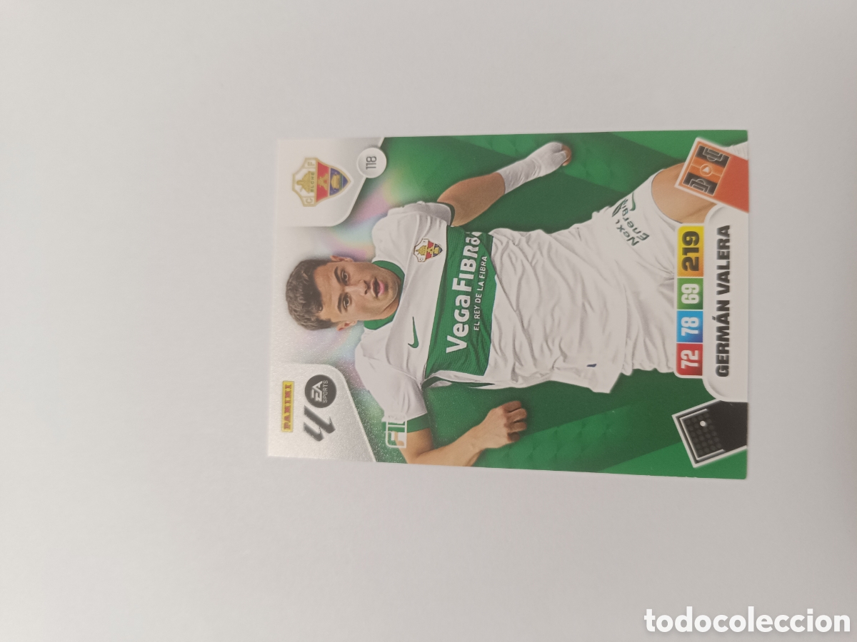 Cromos de f&uacute;tbol: Adrenalyn 25-26 elche 118 Germ&aacute;n valera