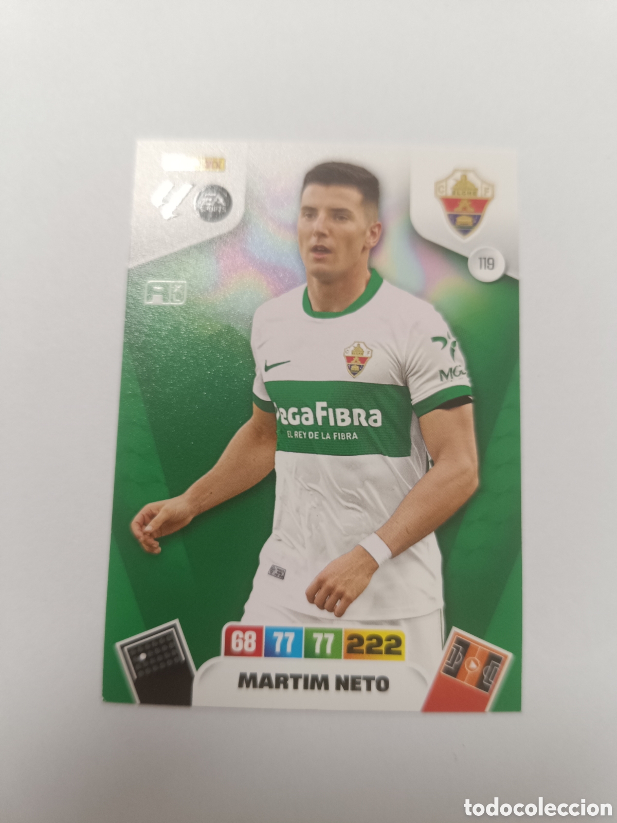 Cromos de f&uacute;tbol: Adrenalyn 25-26 elche 119 martim neto