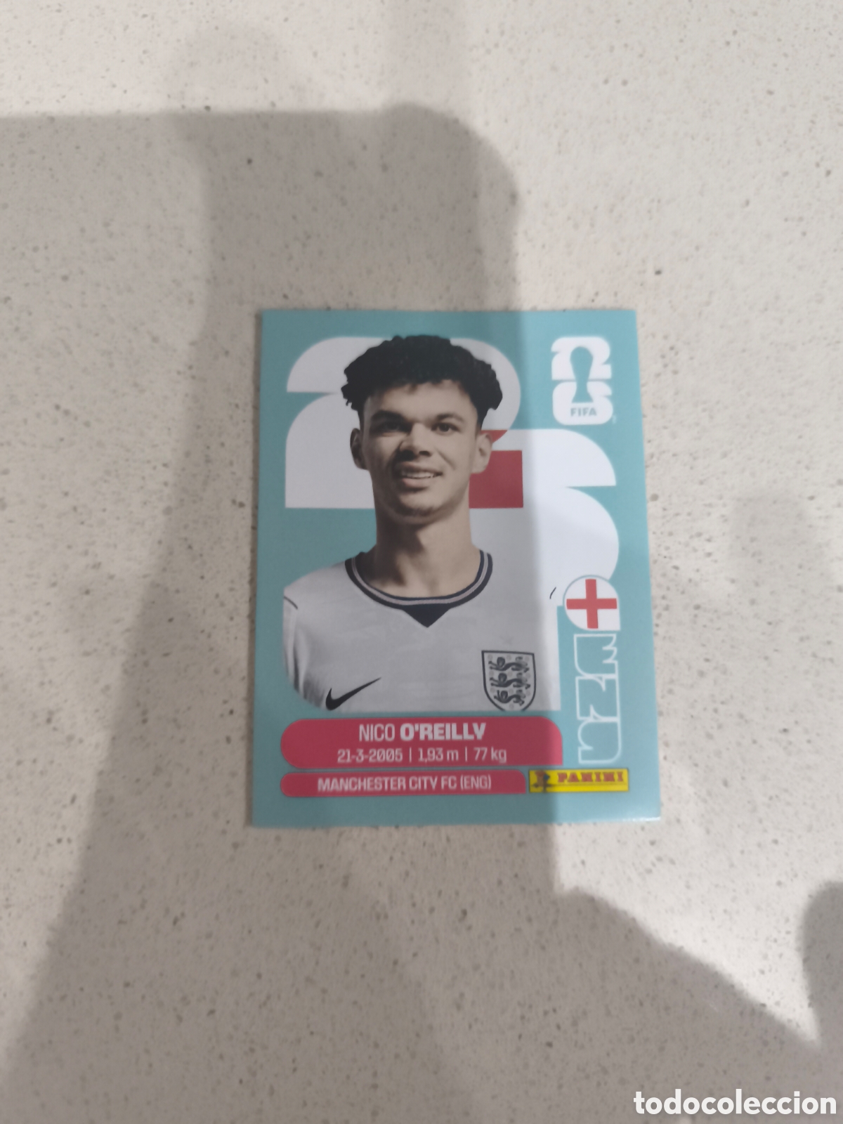 Cromos de f&uacute;tbol: CROMO O'REILLY INGLATERRA. SET ACTUALIZACI&Oacute;N MUNDIAL 2026. PANINI.