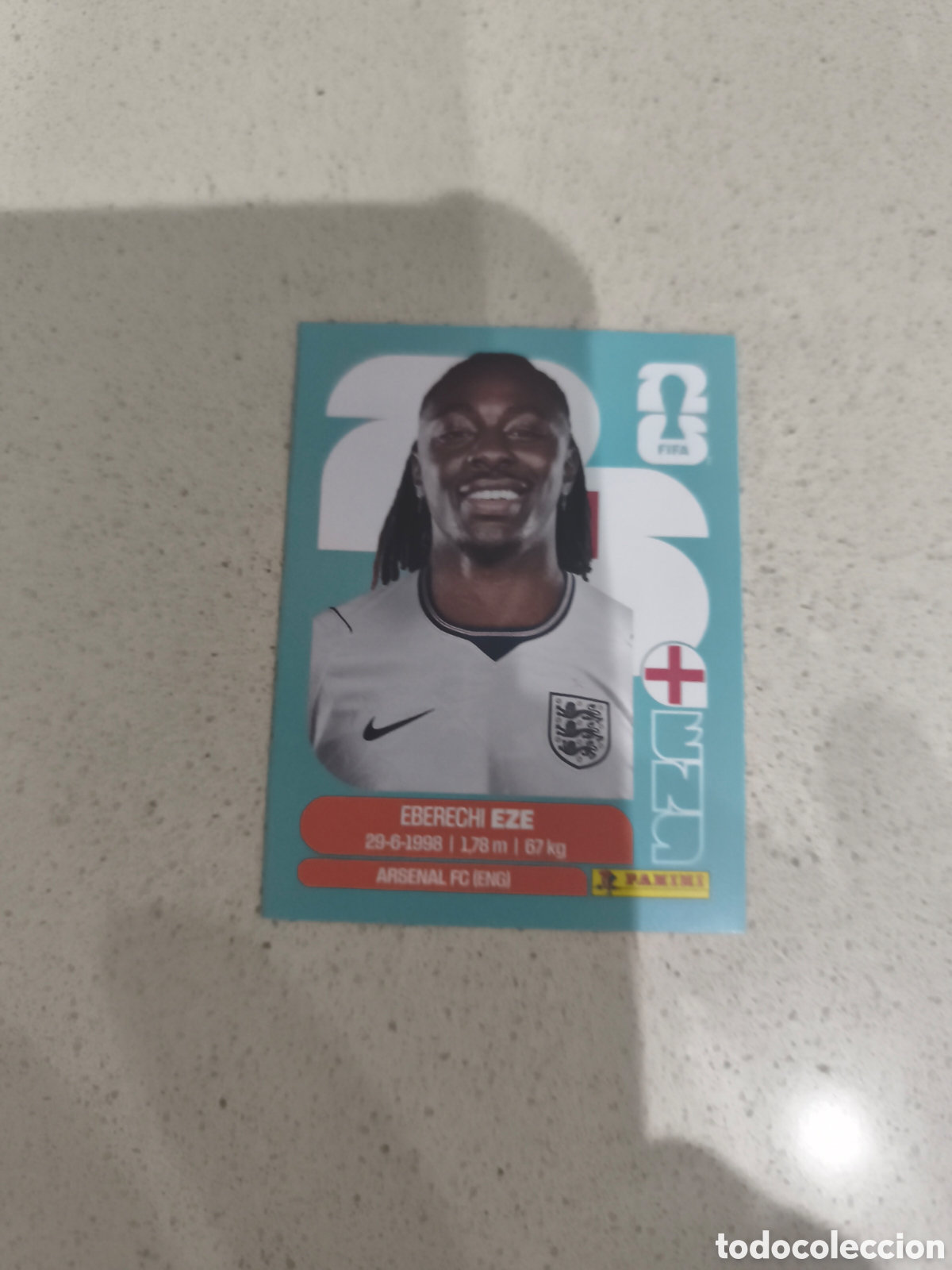 Cromos de f&uacute;tbol: CROMO EZE INGLATERRA. SET ACTUALIZACI&Oacute;N MUNDIAL 2026. PANINI.