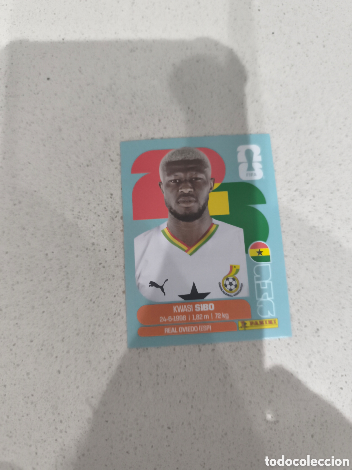 Cromos de f&uacute;tbol: CROMO SIBO GHANA. SET ACTUALIZACI&Oacute;N MUNDIAL 2026. PANINI.