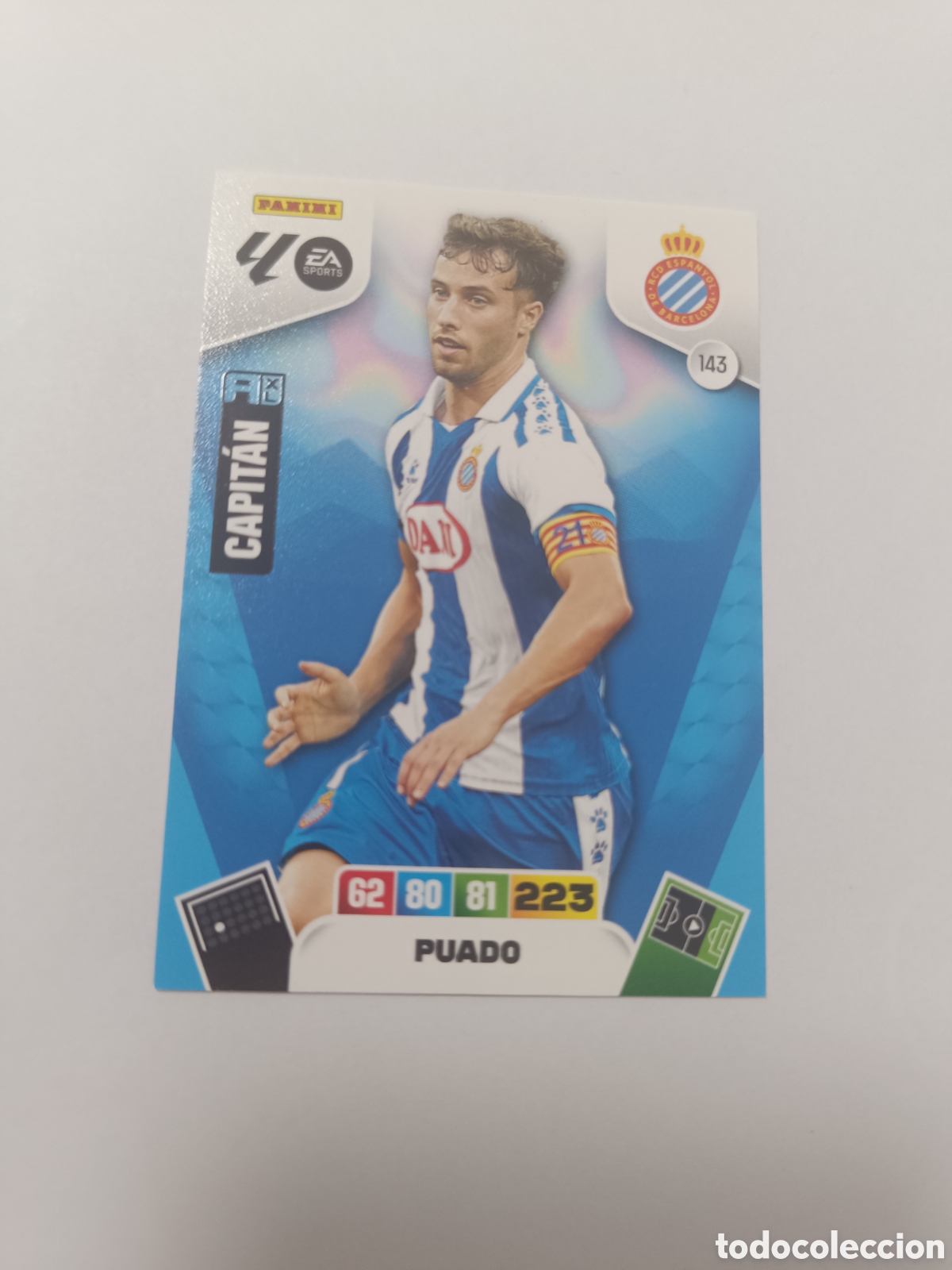 Cromos de f&uacute;tbol: Adrenalyn 25-26 espanyol 143 puado