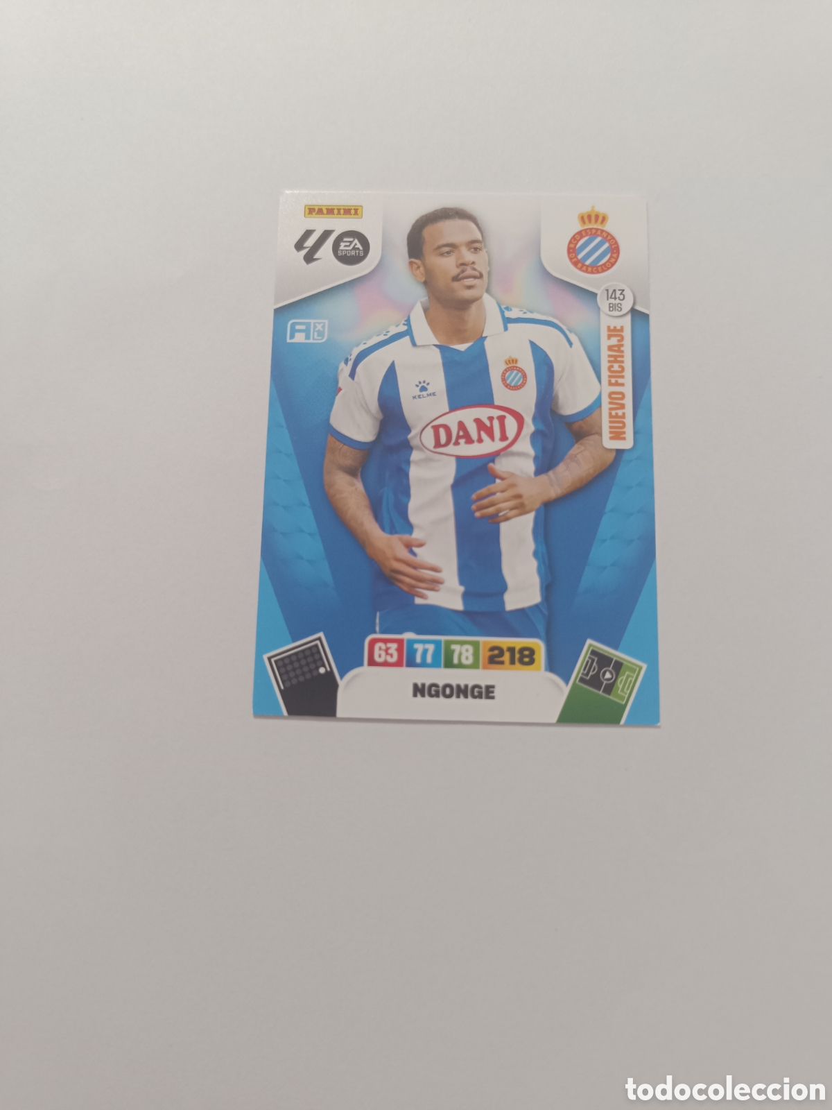Cromos de f&uacute;tbol: Adrenalyn 25-26 espanyol 143 bis ngonge