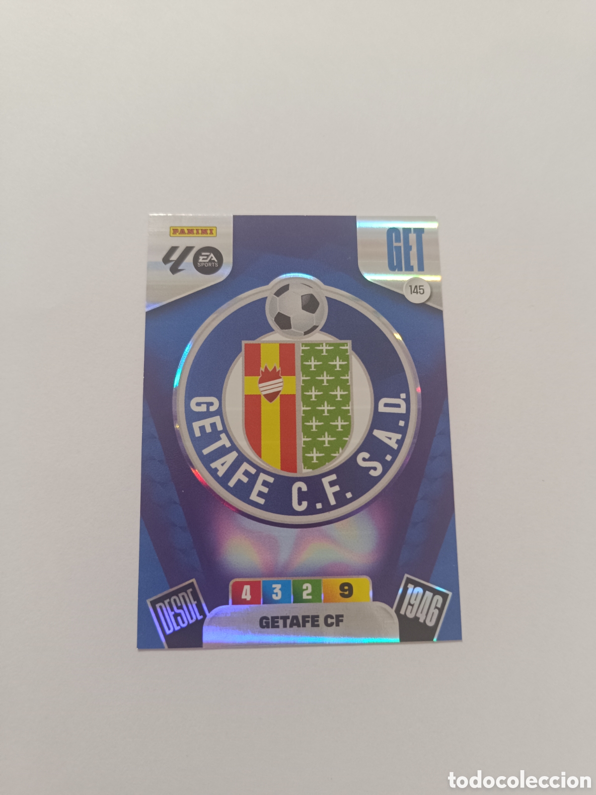 Cromos de f&uacute;tbol: Adrenalyn 25-26 Getafe 145 escudo
