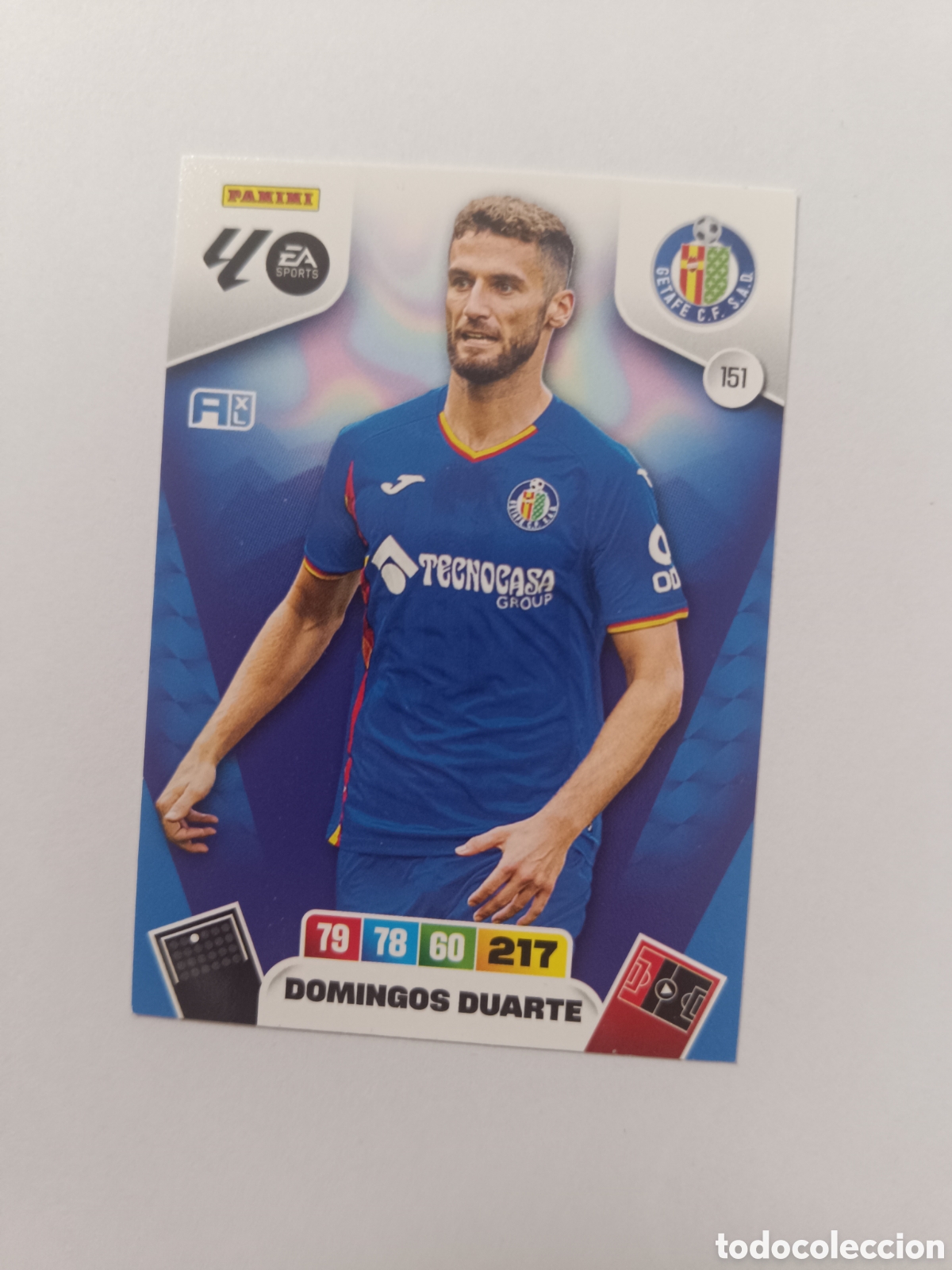 Cromos de f&uacute;tbol: Adrenalyn 25-26 Getafe domingos Duarte 151