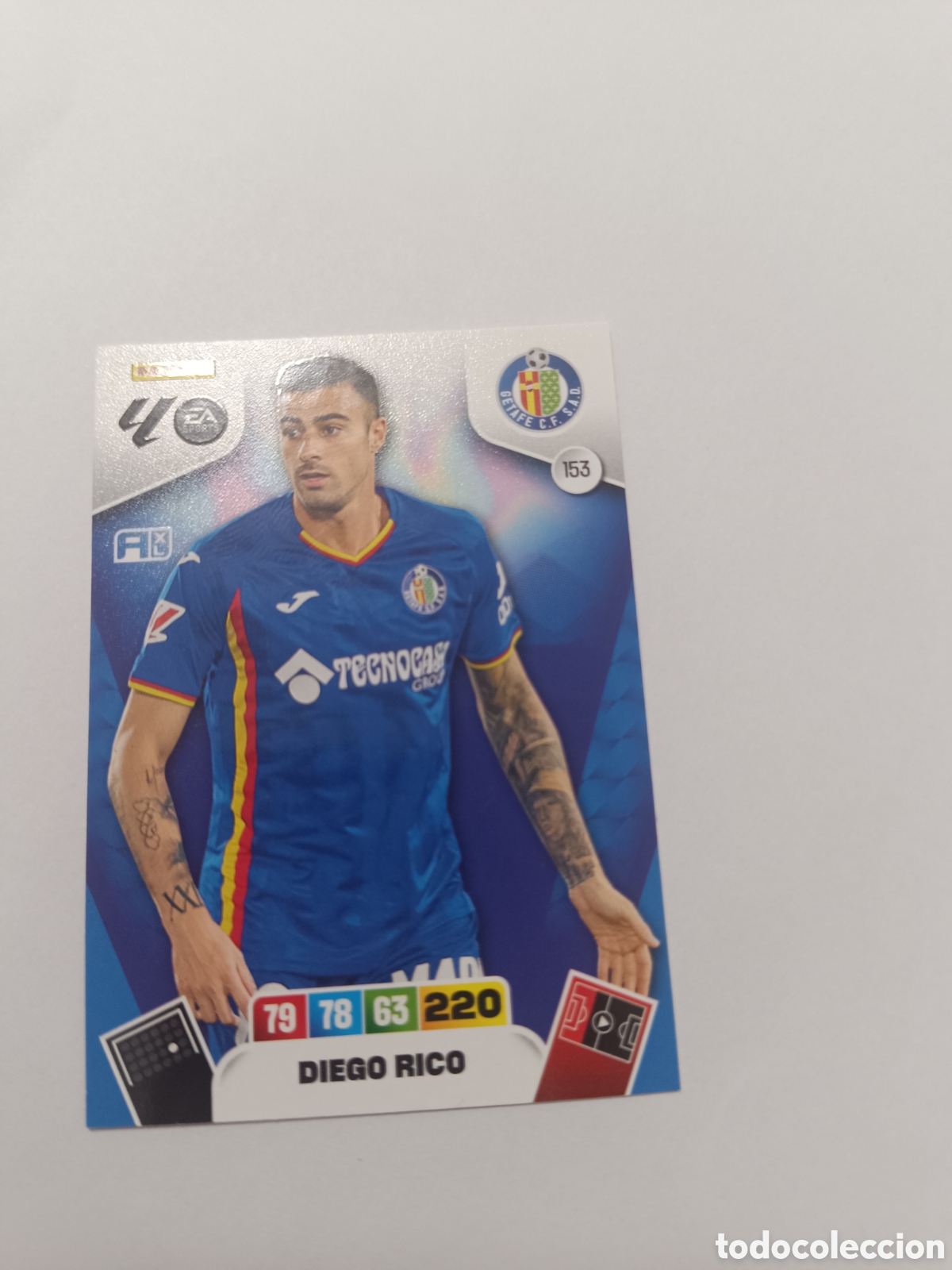 Cromos de f&uacute;tbol: Adrenalyn 25-26 Getafe 153 diego rico