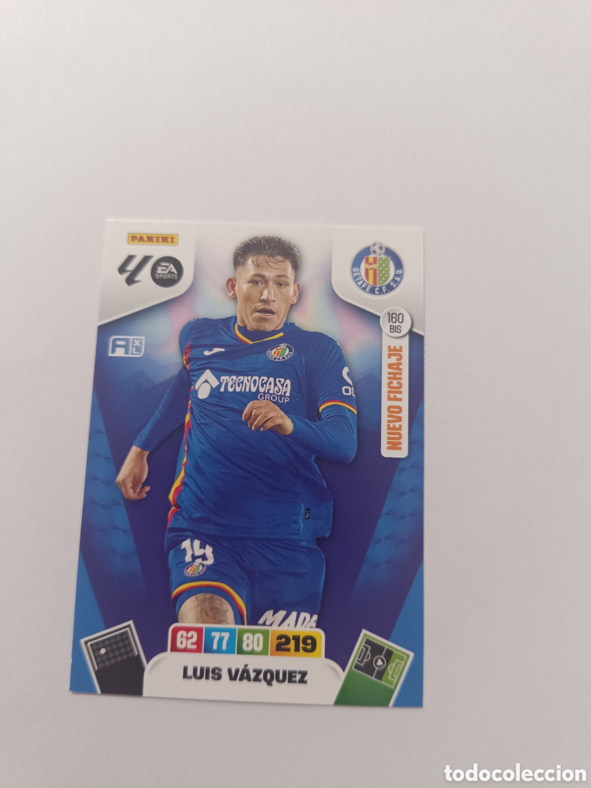 Cromos de f&uacute;tbol: Adrenalyn 25-26 Getafe 160 bis luis vazquez
