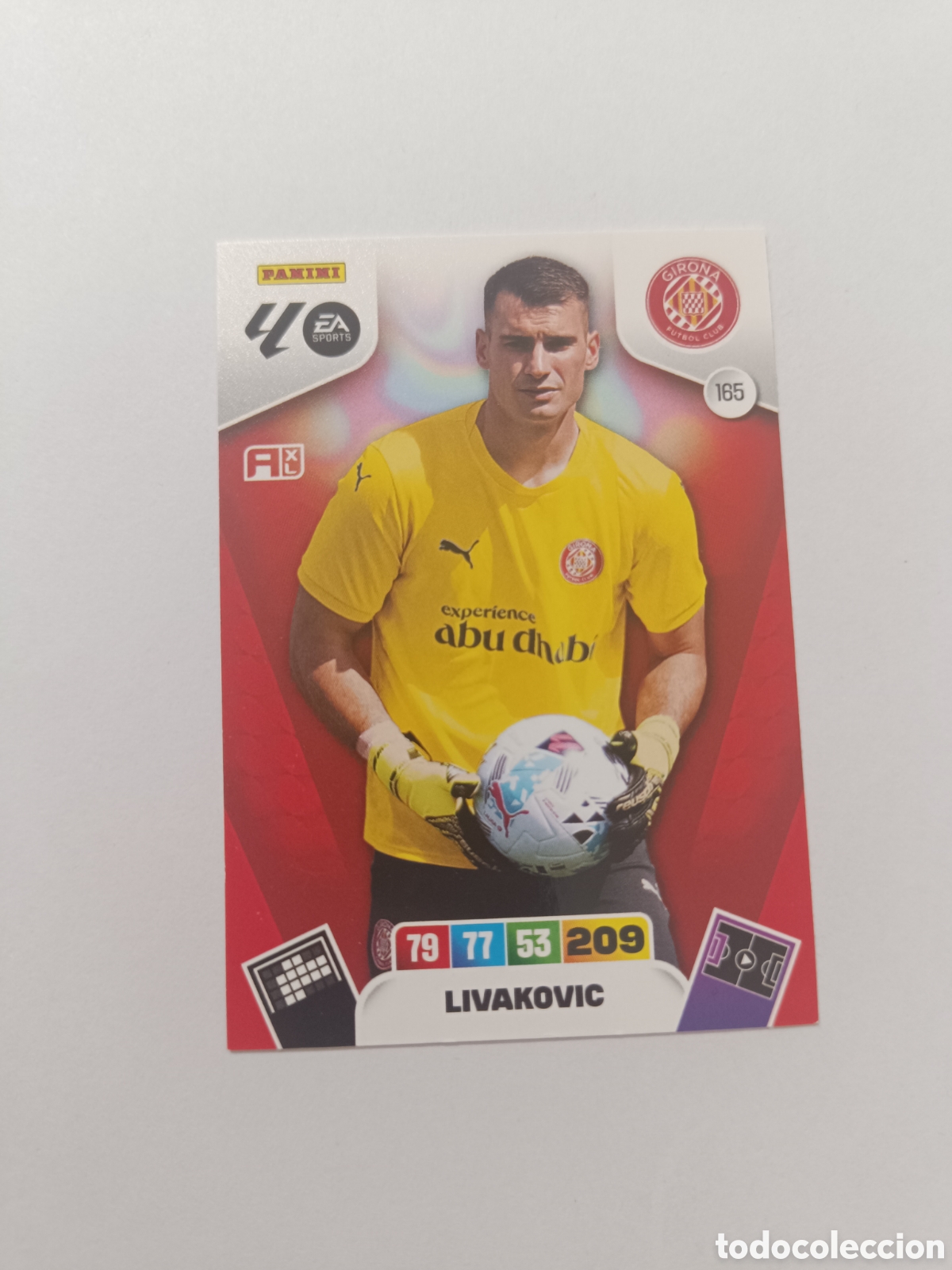 Cromos de f&uacute;tbol: Adrenalyn 25-26 Girona livakovic 165