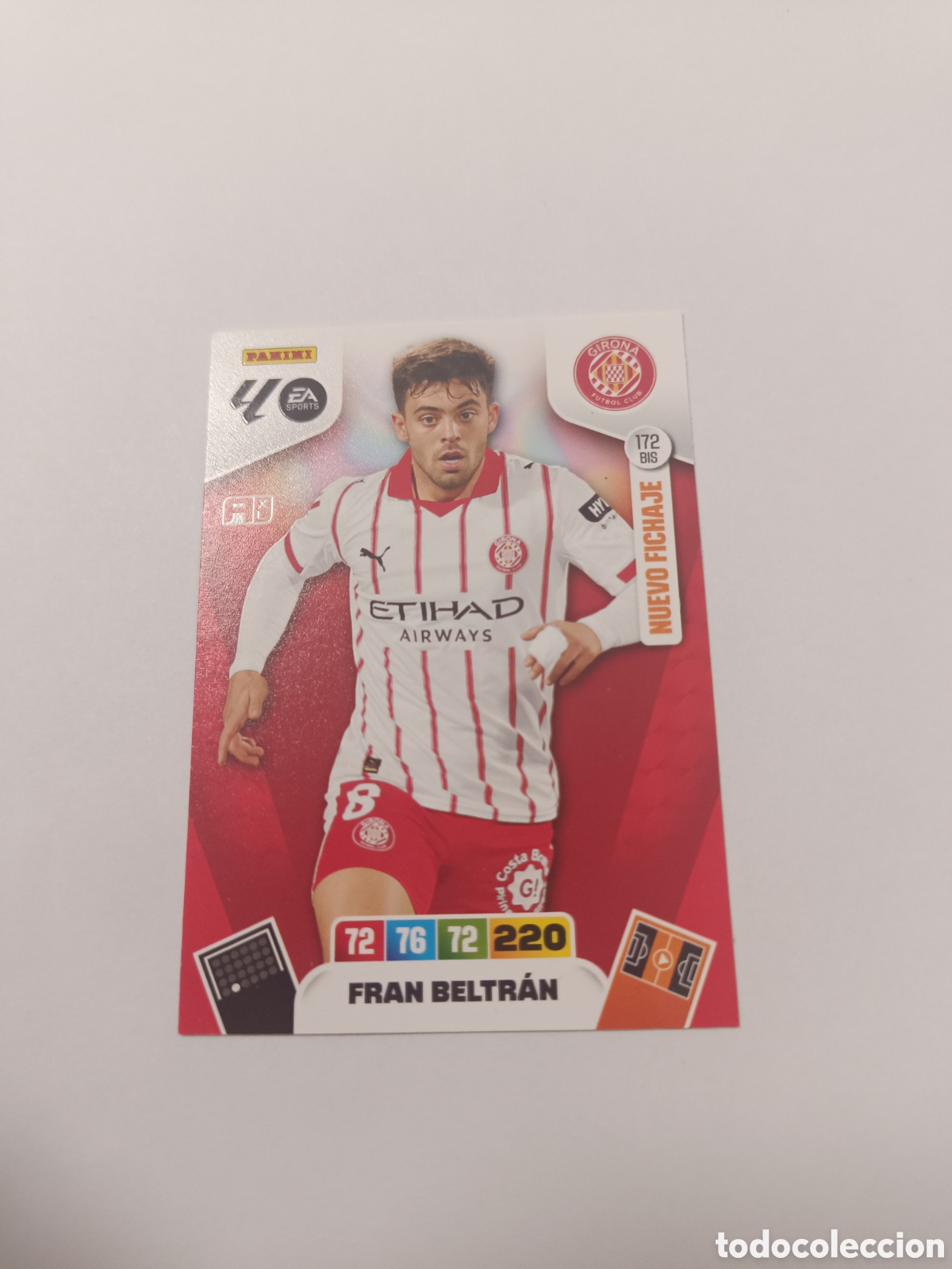 Cromos de f&uacute;tbol: Adrenalyn 25-26 Girona 172 bis Fran Beltr&aacute;n
