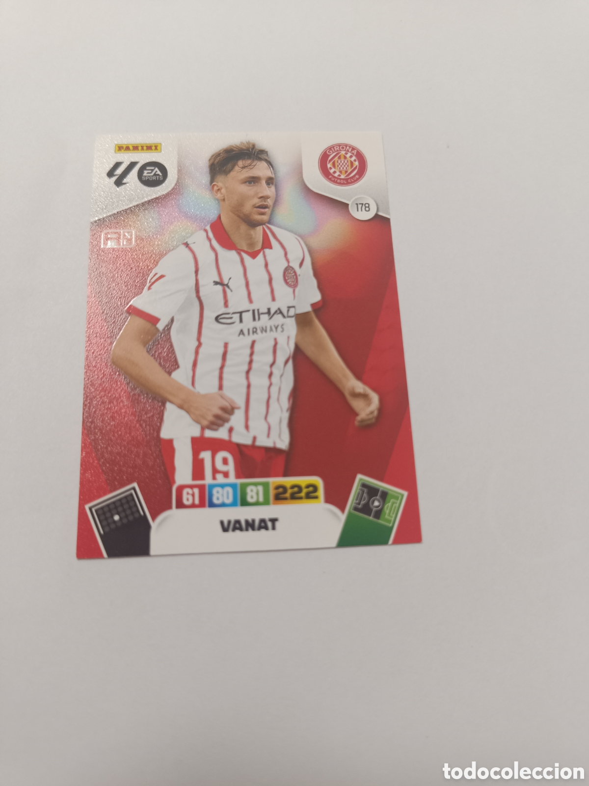 Cromos de f&uacute;tbol: Adrenalyn 25-26 Girona 178 vanat