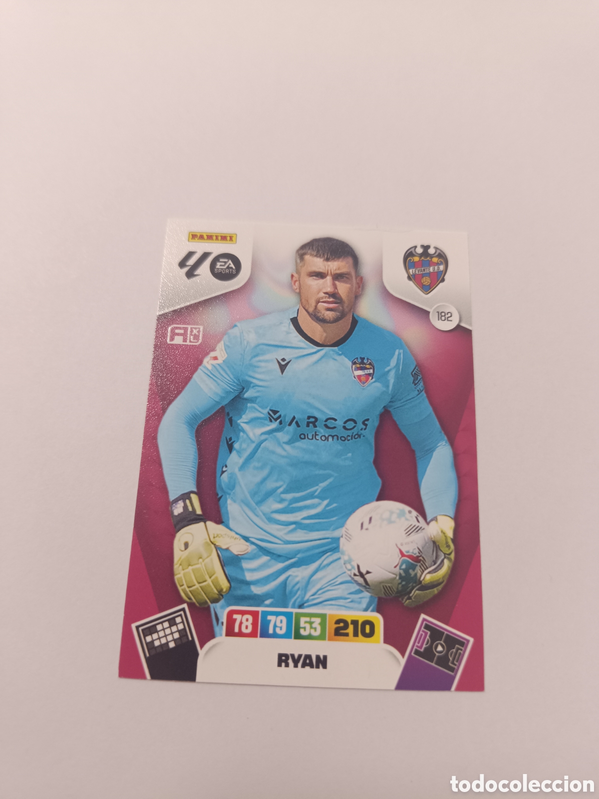 Cromos de f&uacute;tbol: Adrenalyn 25-26 levante 183 ryan