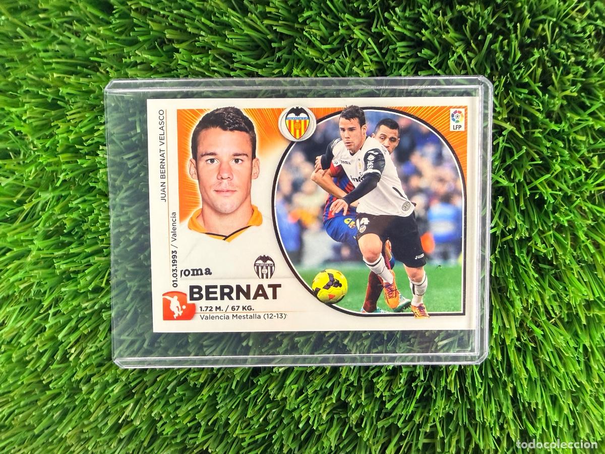 Cromos de f&uacute;tbol: N&ordm; 8 Bernat Valencia CF Liga Este 14 15