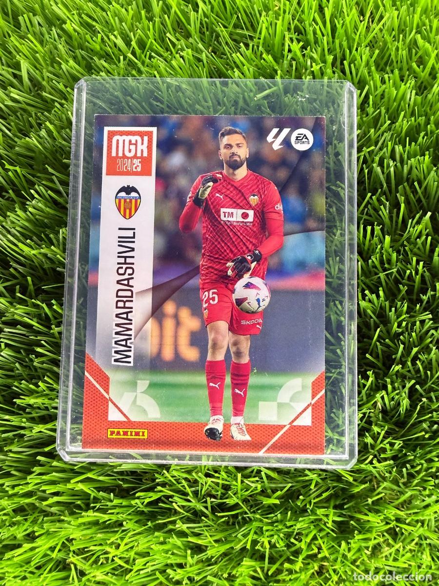Cromos de f&uacute;tbol: N&ordm; 326 Mamardashvili Valencia CF Megacracks 24 25