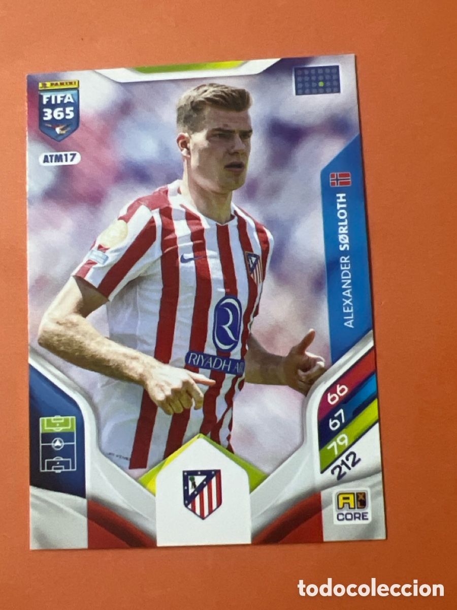 Cromos de f&uacute;tbol: C6440. ATM17 Alexander Sorloth Atl&eacute;tico de Madrid Adrenalyn XL FIFA 365 2026