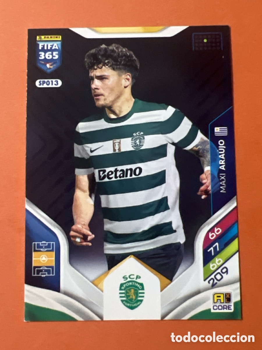 Cromos de f&uacute;tbol: C6465. Maxi Ara&uacute;jo SPO13 Adrenalyn XL Fifa 365 2026 Sporting Portugal