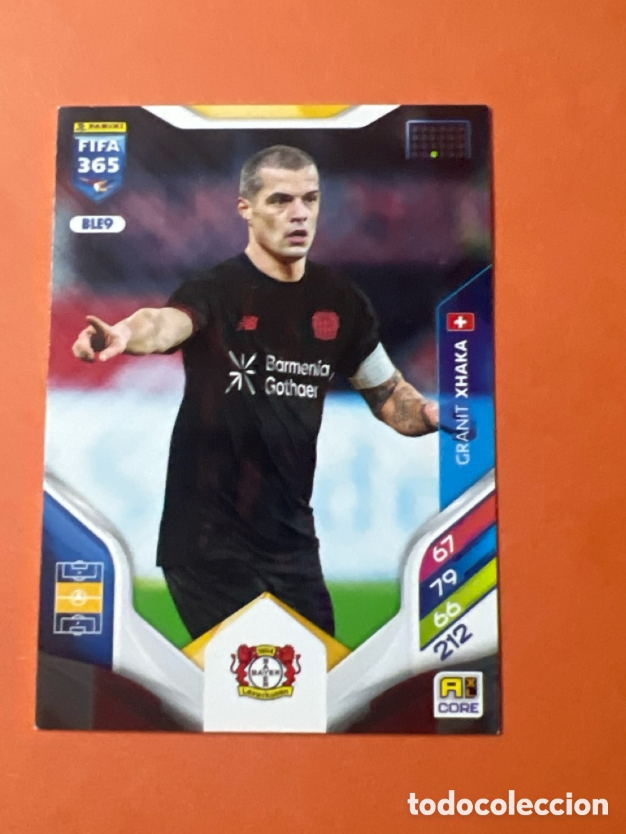 Cromos de f&uacute;tbol: C6466. BLE9 GRANIT XHAKA (BAYER LEVERKUSEN) PANINI ADRENALYN XL FIFA 365 2026 26