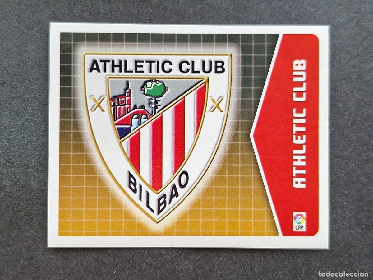 Cromos de f&uacute;tbol: L5 ESCUDO ATHLETIC CLUB DE BILBAO LIGA ESTE 2005 2006 05 06 NUNCA PEGADO SIN PEGAR