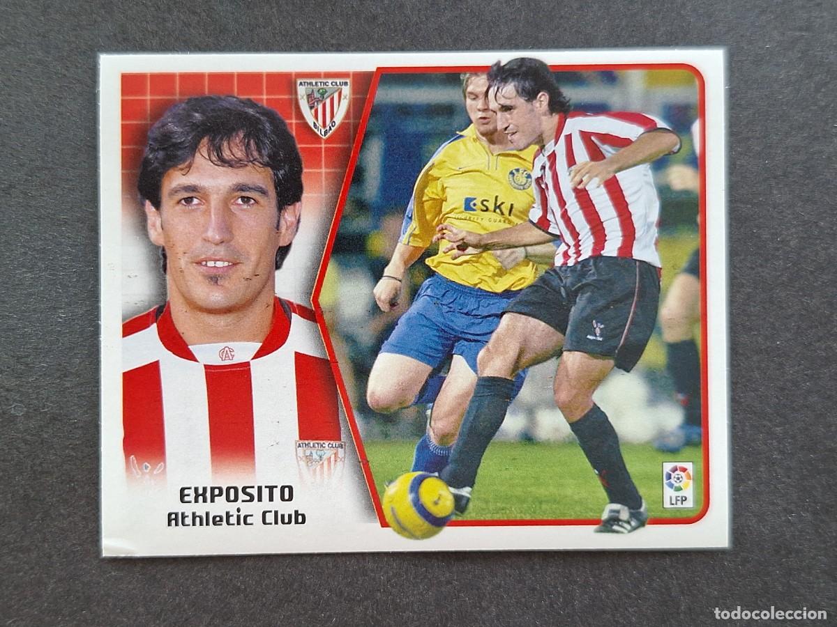 Cromos de f&uacute;tbol: L5 EXPOSITO ATHLETIC CLUB DE BILBAO LIGA ESTE 2005 2006 05 06 NUNCA PEGADO SIN PEGAR