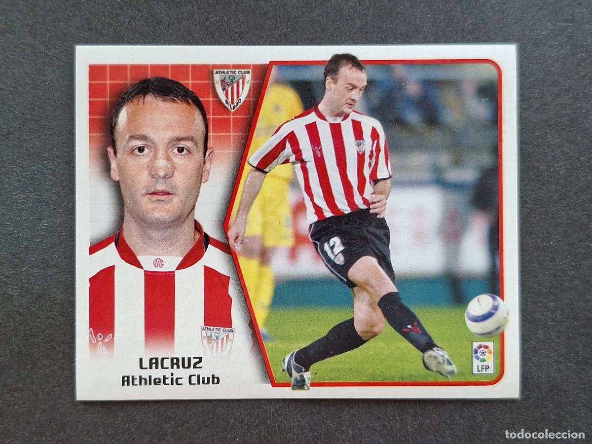 Cromos de f&uacute;tbol: L5 LACRUZ ATHLETIC CLUB DE BILBAO LIGA ESTE 2005 2006 05 06 NUNCA PEGADO SIN PEGAR