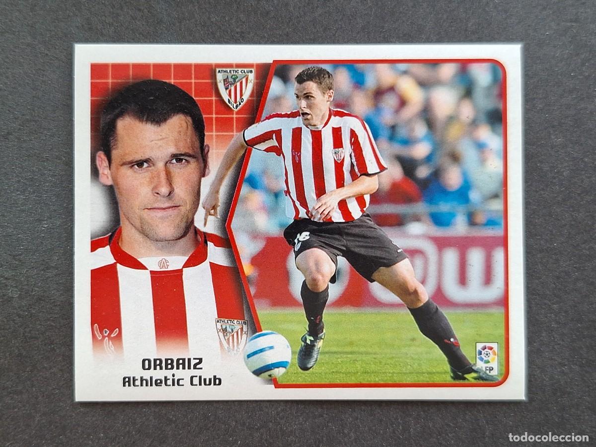 Cromos de f&uacute;tbol: L5 ORBAIZ ATHLETIC CLUB DE BILBAO LIGA ESTE 2005 2006 05 06 NUNCA PEGADO SIN PEGAR