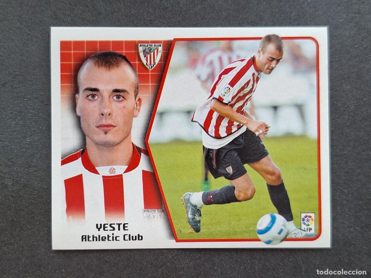 Cromos de f&uacute;tbol: L5 YESTE ATHLETIC CLUB DE BILBAO LIGA ESTE 2005 2006 05 06 NUNCA PEGADO SIN PEGAR