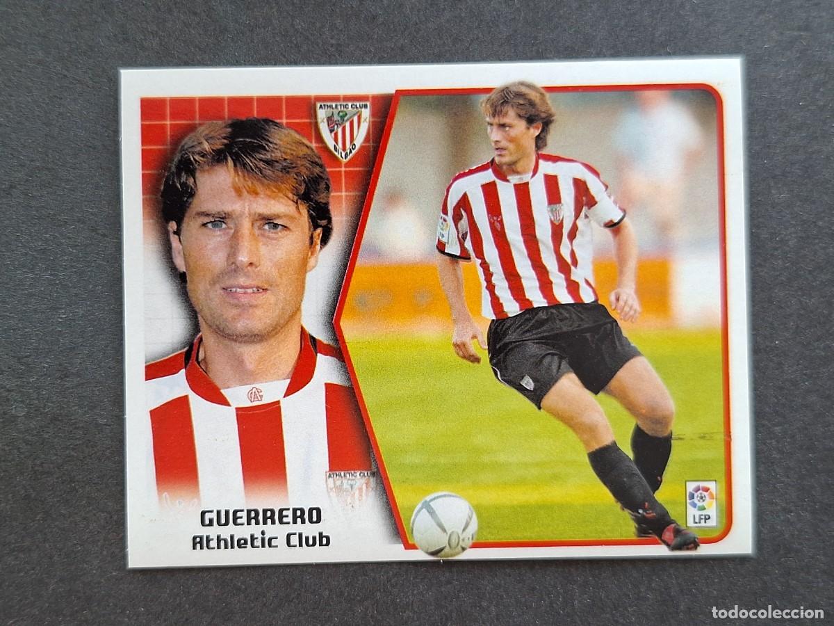 Cromos de f&uacute;tbol: L5 GUERRERO ATHLETIC CLUB DE BILBAO LIGA ESTE 2005 2006 05 06 NUNCA PEGADO SIN PEGAR