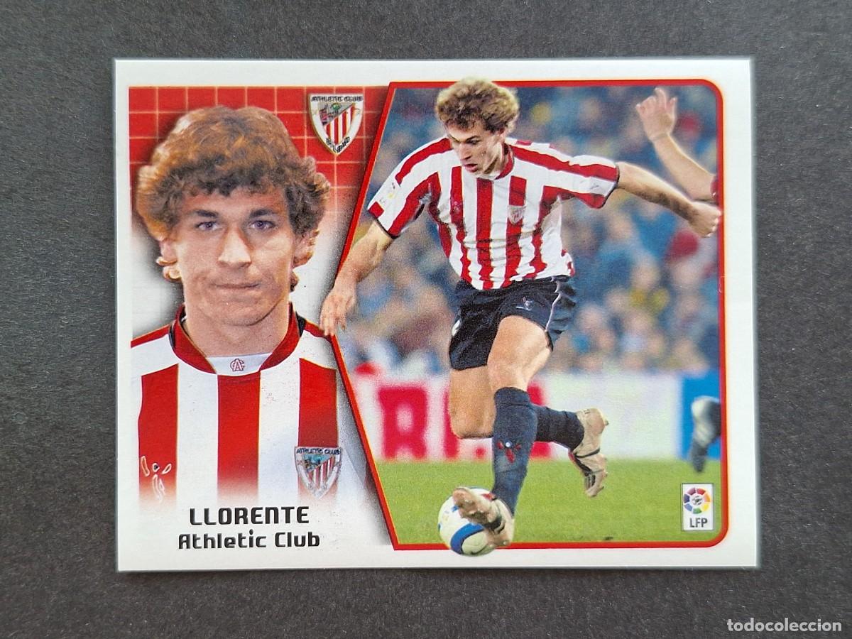 Cromos de f&uacute;tbol: L5 LLORENTE ATHLETIC CLUB DE BILBAO LIGA ESTE 2005 2006 05 06 NUNCA PEGADO SIN PEGAR