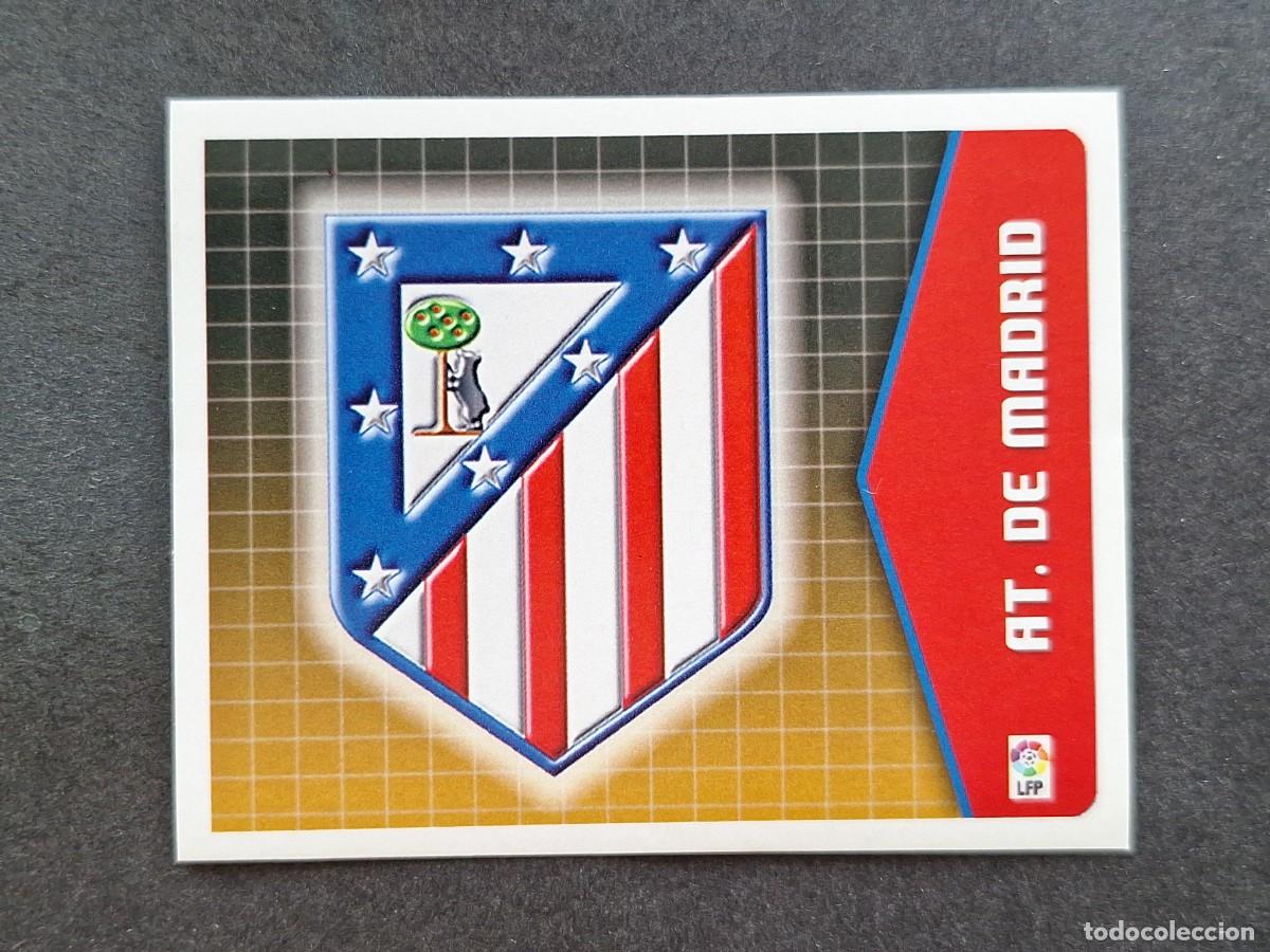Cromos de f&uacute;tbol: L5 ESCUDO ATLETICO DE MADRID LIGA ESTE 2005 2006 05 06 NUNCA PEGADO SIN PEGAR